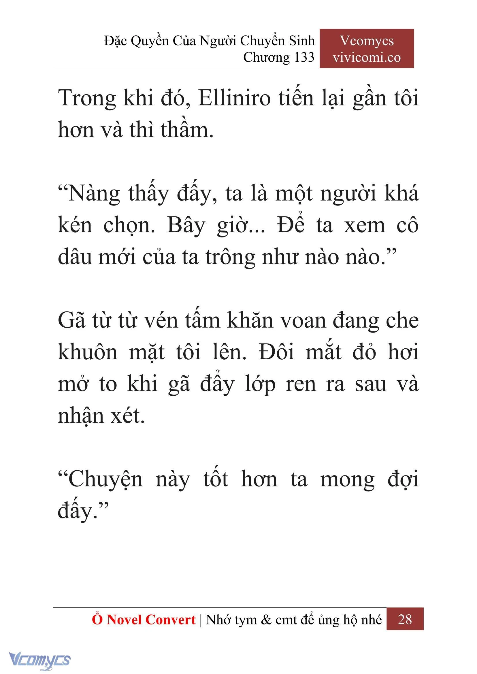 [Novel] Đặc Quyền Của Người Chuyển Sinh Chapter 133 - Trang 31