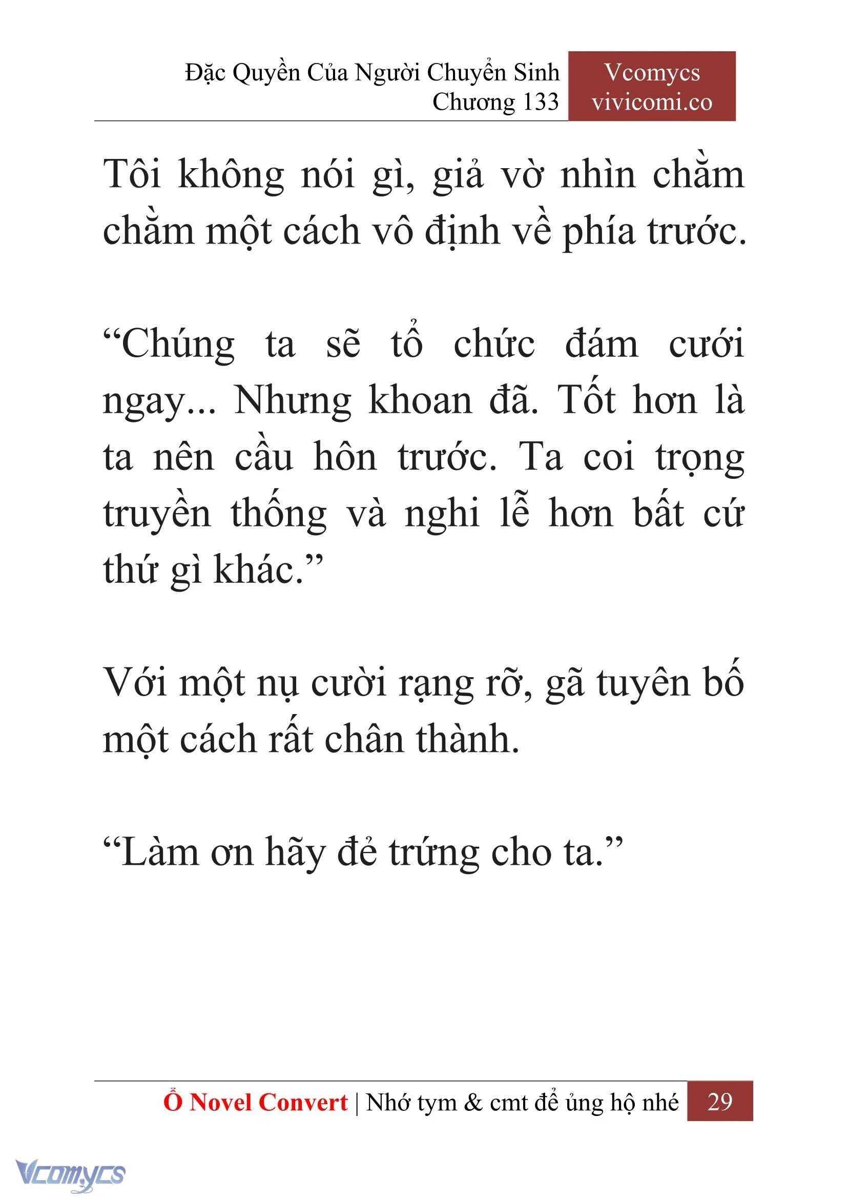 [Novel] Đặc Quyền Của Người Chuyển Sinh Chapter 133 - Trang 32
