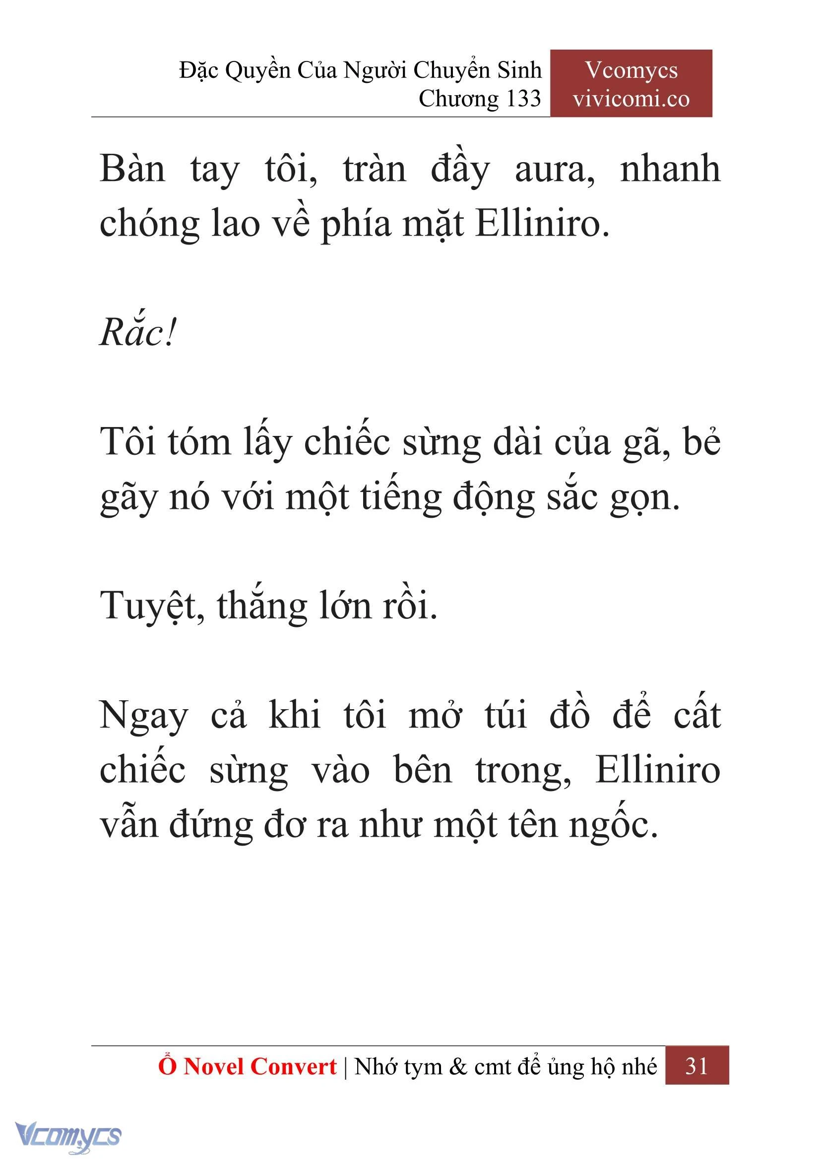 [Novel] Đặc Quyền Của Người Chuyển Sinh Chapter 133 - Trang 34
