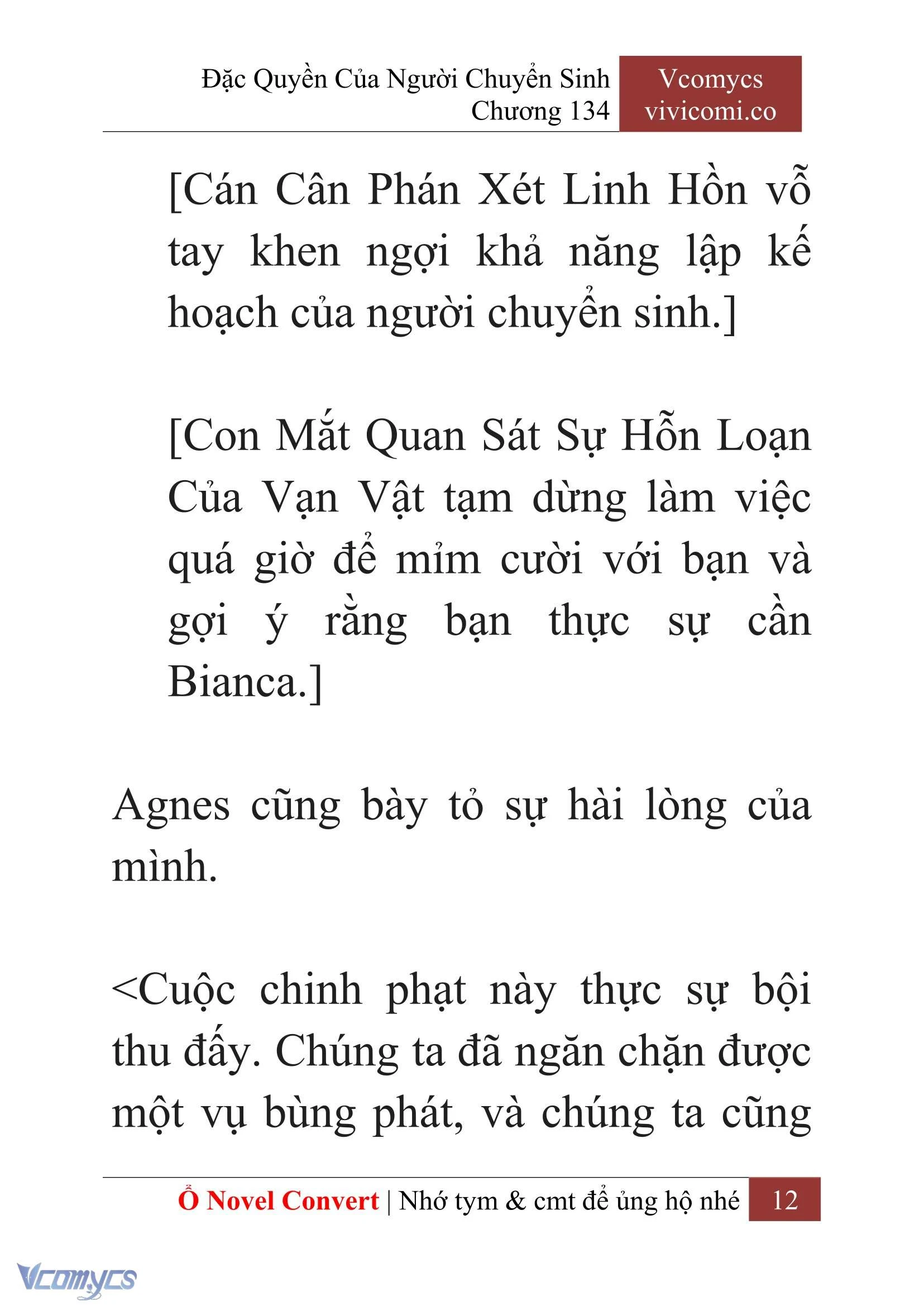 [Novel] Đặc Quyền Của Người Chuyển Sinh Chapter 134 - Trang 15