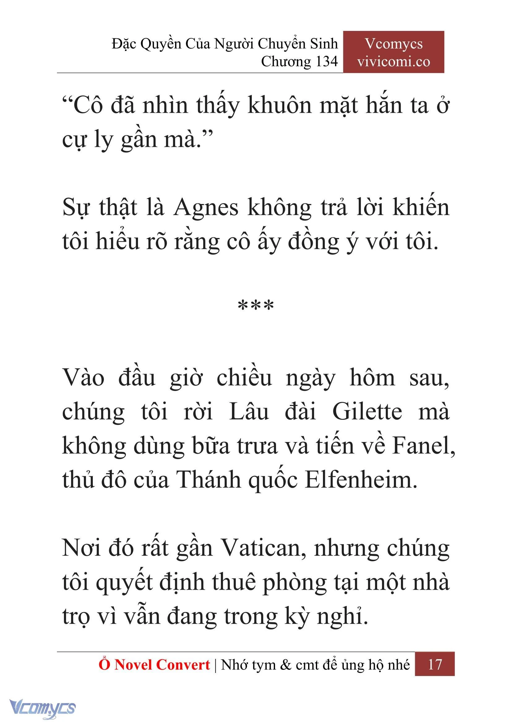 [Novel] Đặc Quyền Của Người Chuyển Sinh Chapter 134 - Trang 20