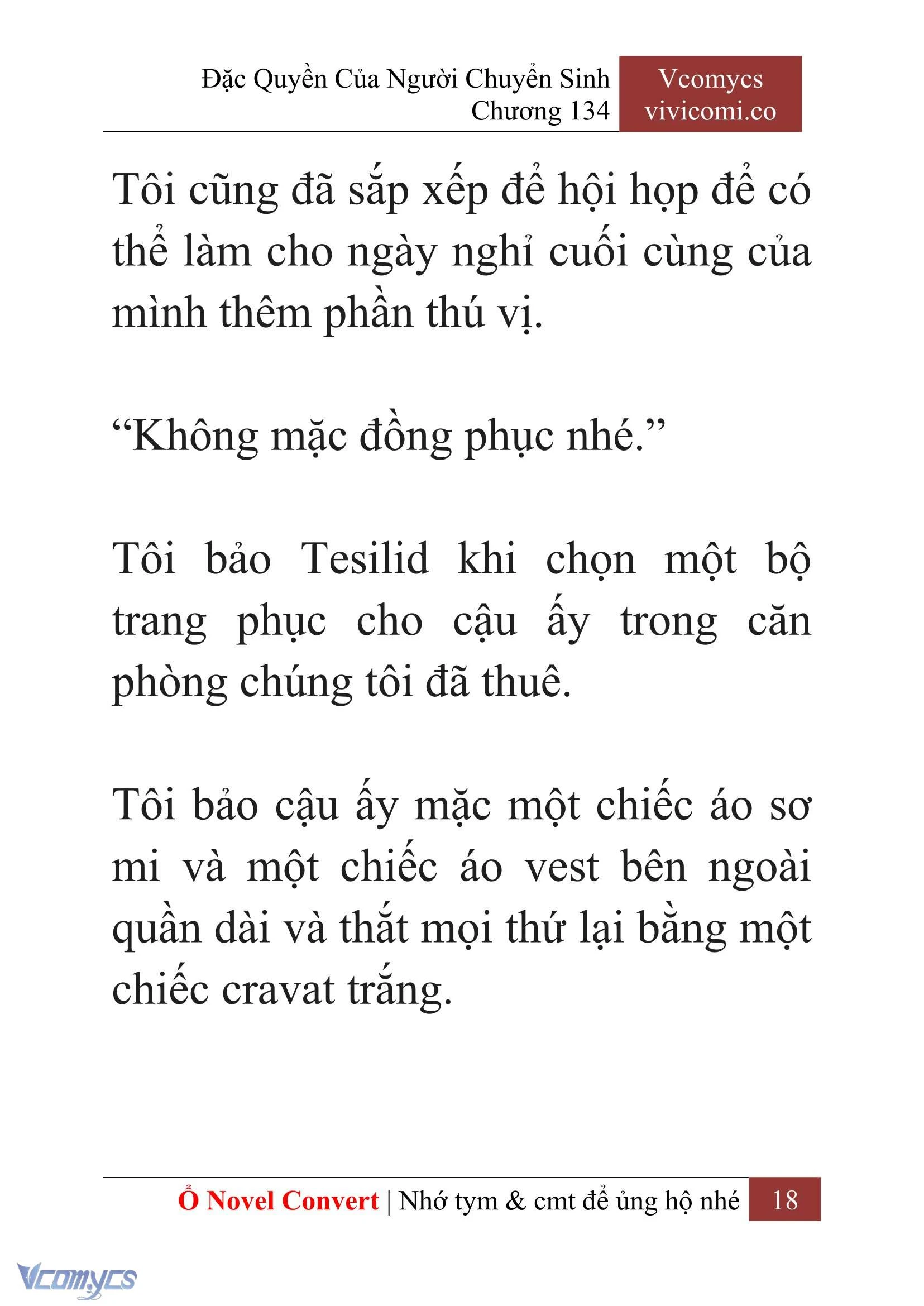 [Novel] Đặc Quyền Của Người Chuyển Sinh Chapter 134 - Trang 21