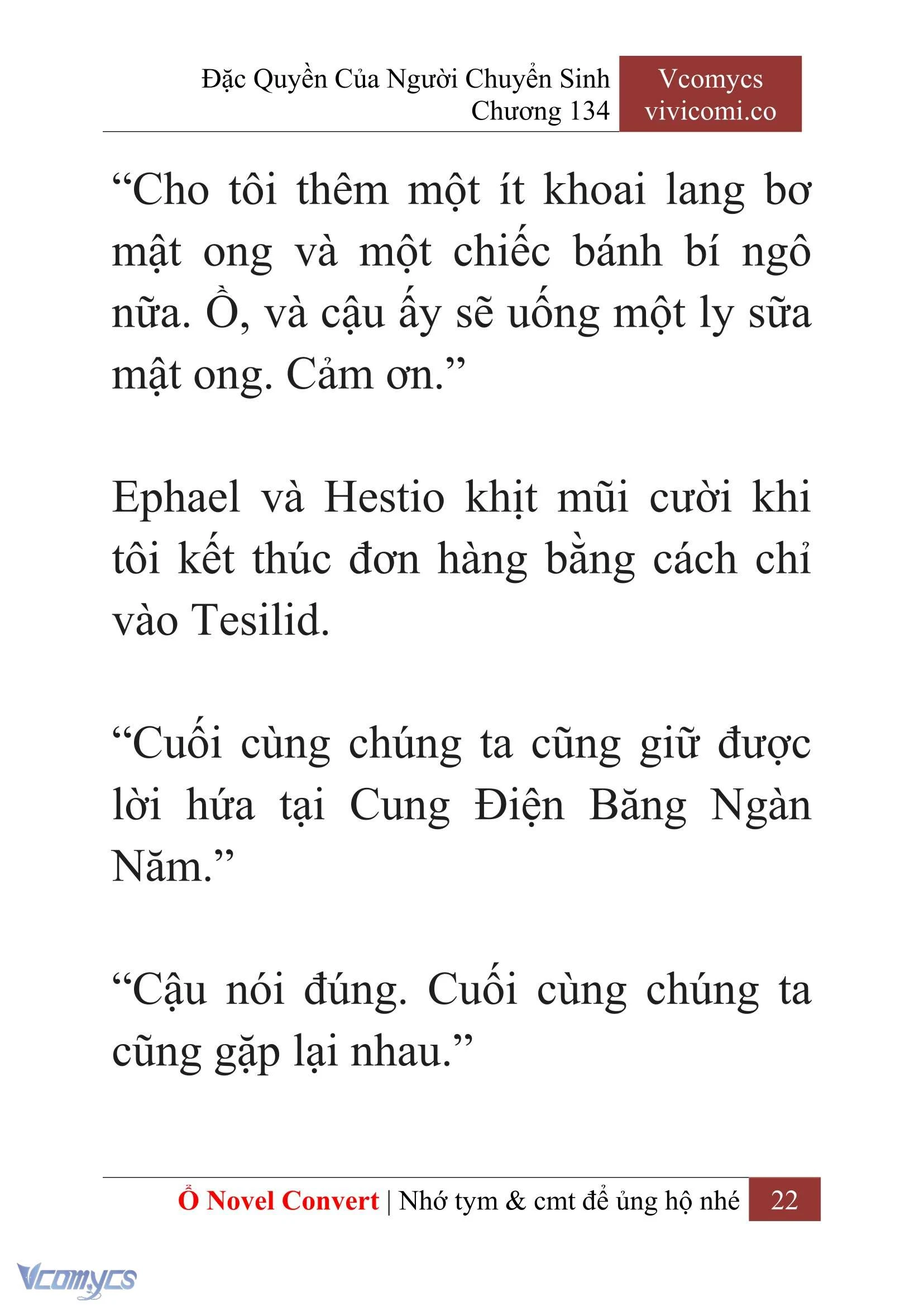 [Novel] Đặc Quyền Của Người Chuyển Sinh Chapter 134 - Trang 25