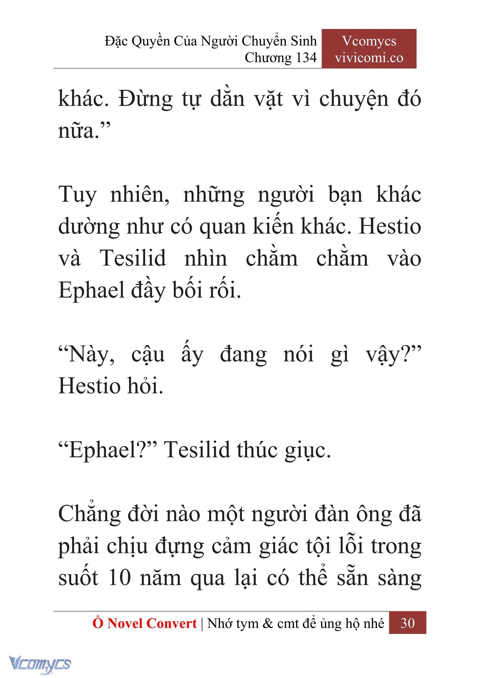 [Novel] Đặc Quyền Của Người Chuyển Sinh Chapter 134 - Trang 33