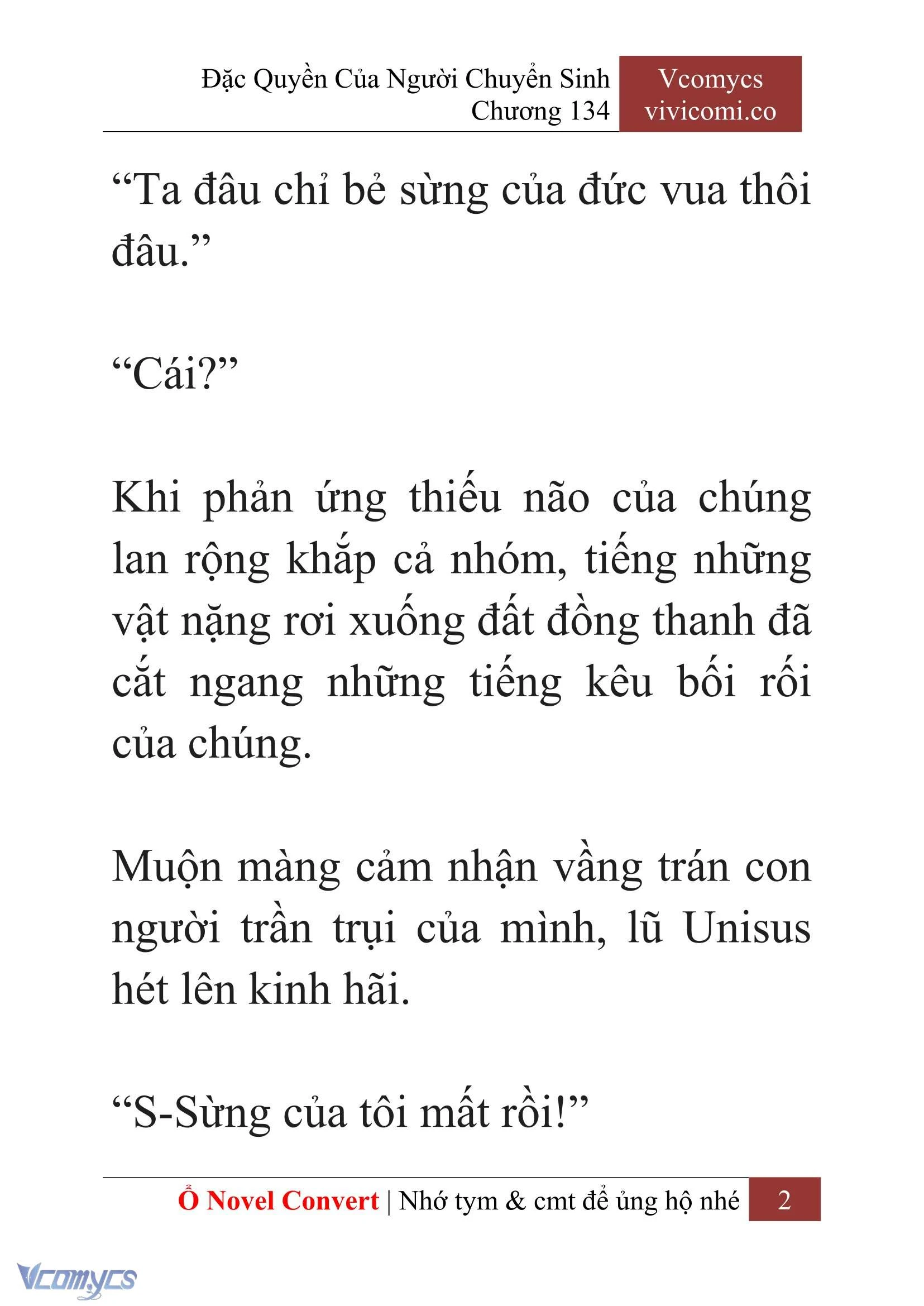 [Novel] Đặc Quyền Của Người Chuyển Sinh Chapter 134 - Trang 5