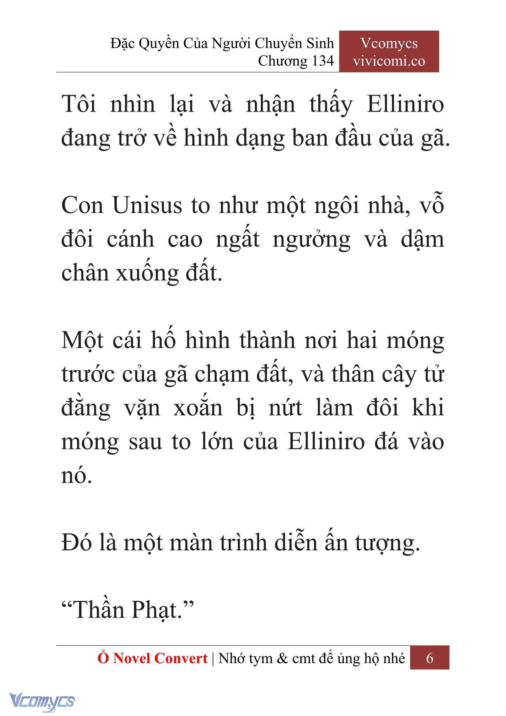 [Novel] Đặc Quyền Của Người Chuyển Sinh Chapter 134 - Trang 9