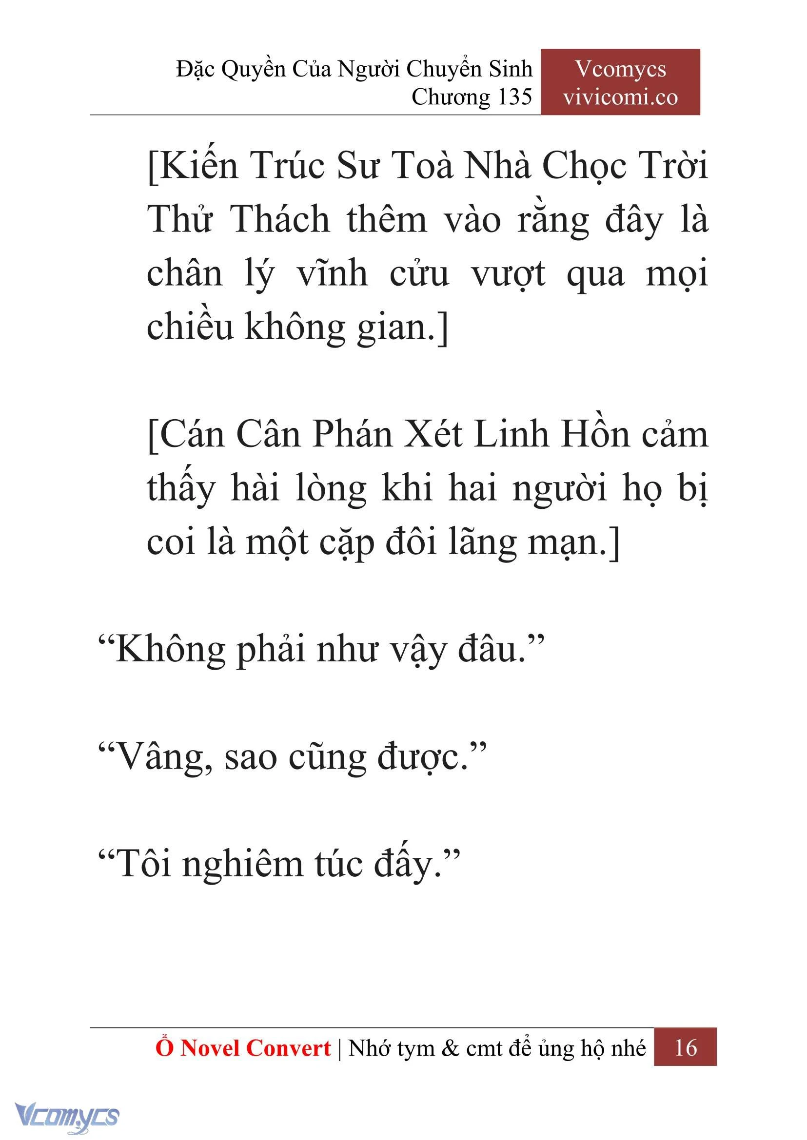[Novel] Đặc Quyền Của Người Chuyển Sinh Chapter 135 - Trang 19