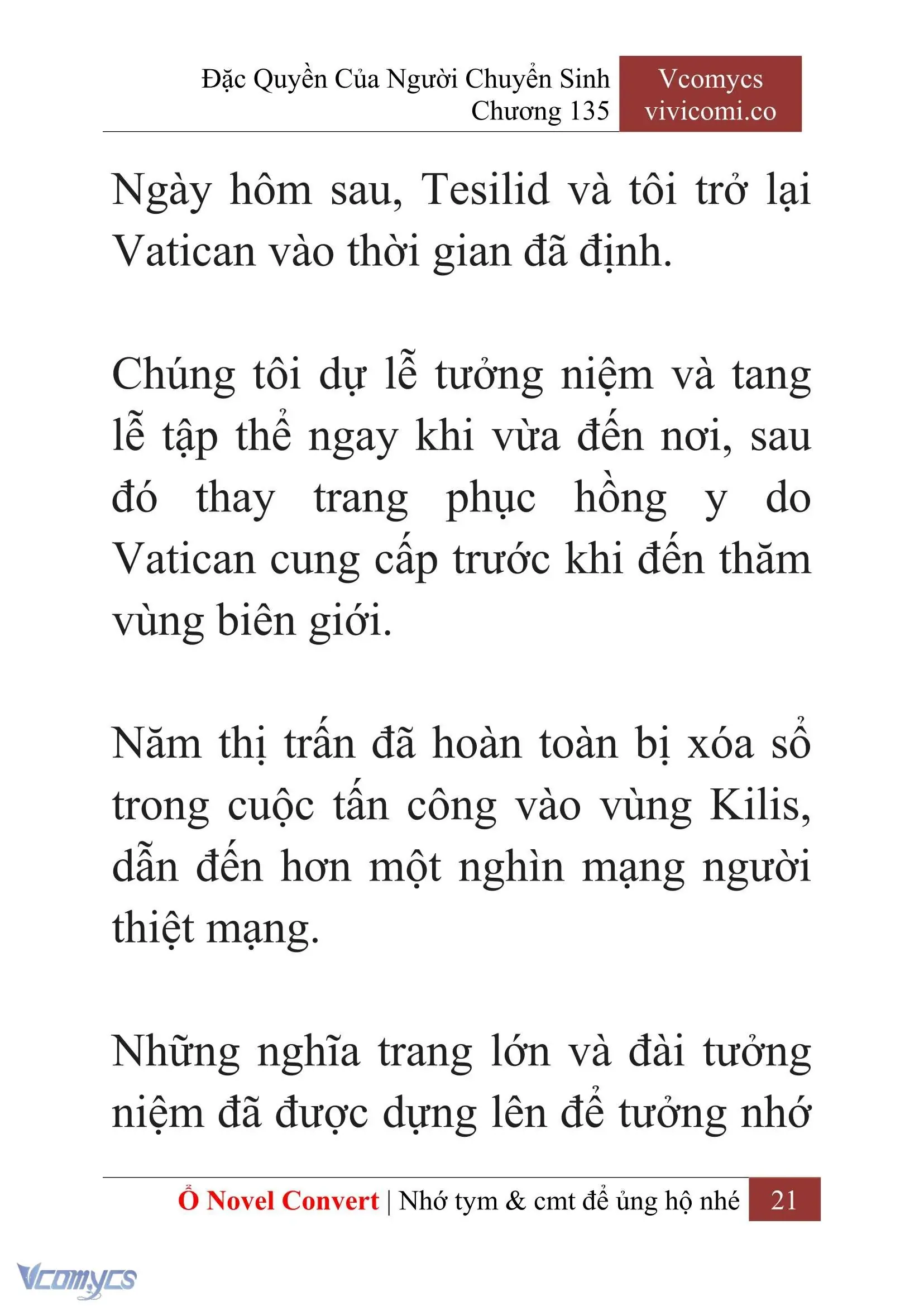 [Novel] Đặc Quyền Của Người Chuyển Sinh Chapter 135 - Trang 24