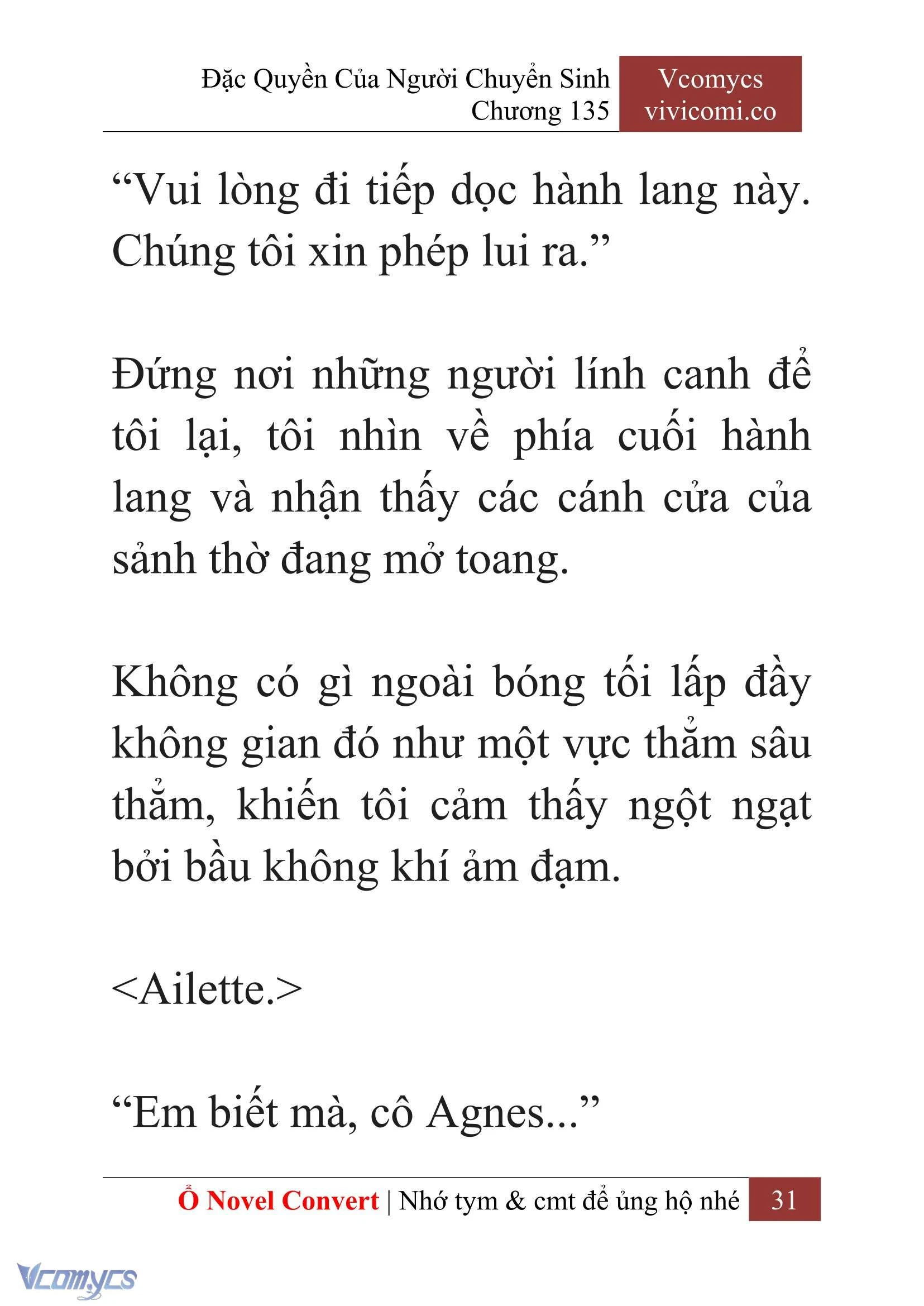 [Novel] Đặc Quyền Của Người Chuyển Sinh Chapter 135 - Trang 34