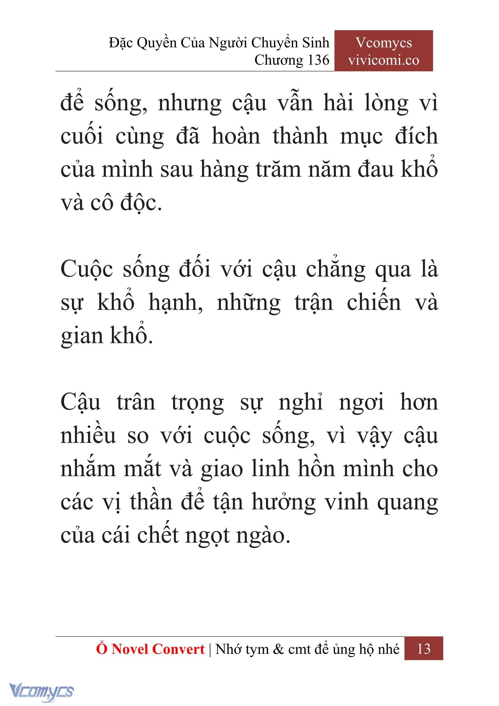[Novel] Đặc Quyền Của Người Chuyển Sinh Chapter 136 - Trang 16