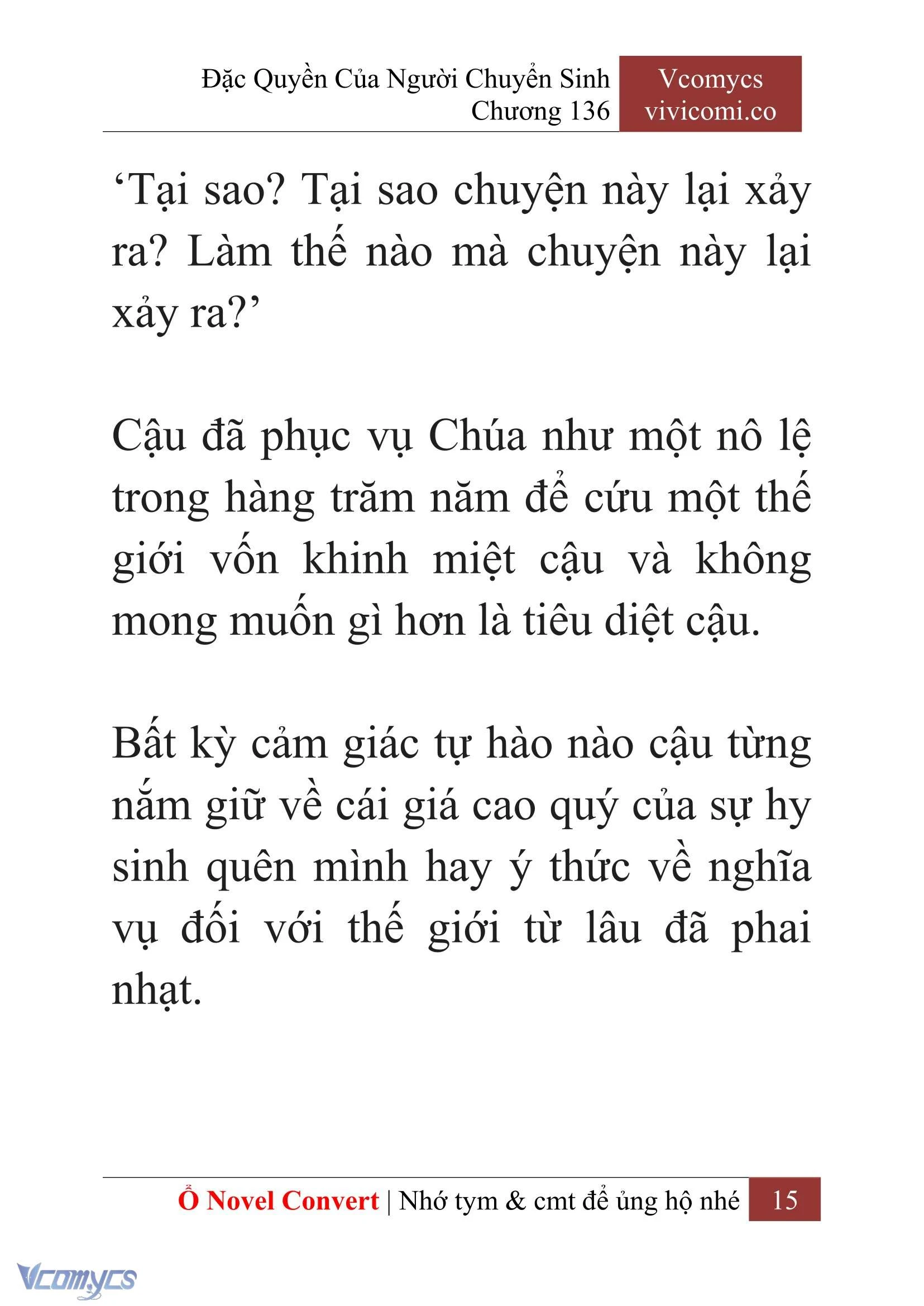 [Novel] Đặc Quyền Của Người Chuyển Sinh Chapter 136 - Trang 18