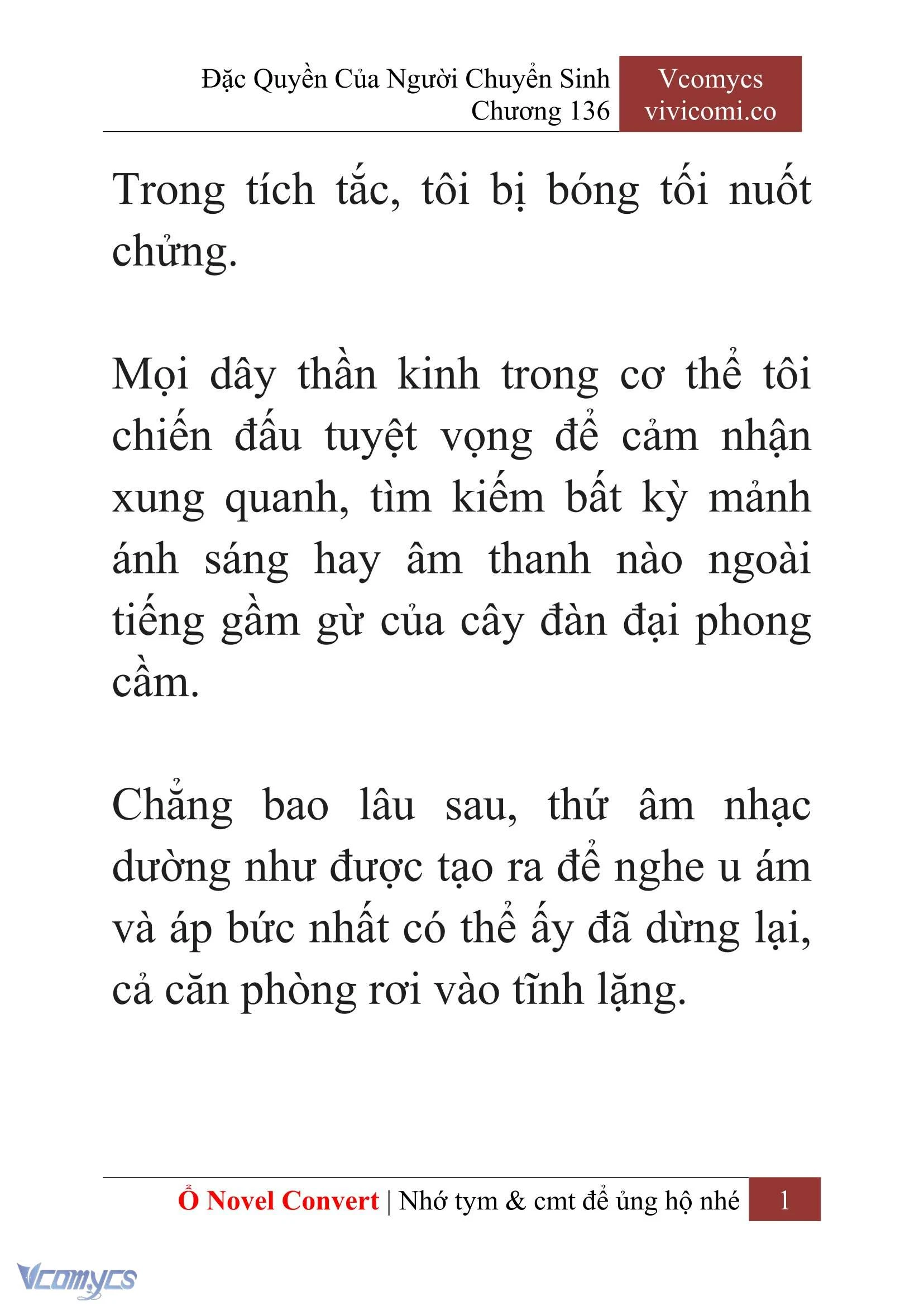 [Novel] Đặc Quyền Của Người Chuyển Sinh Chapter 136 - Trang 4