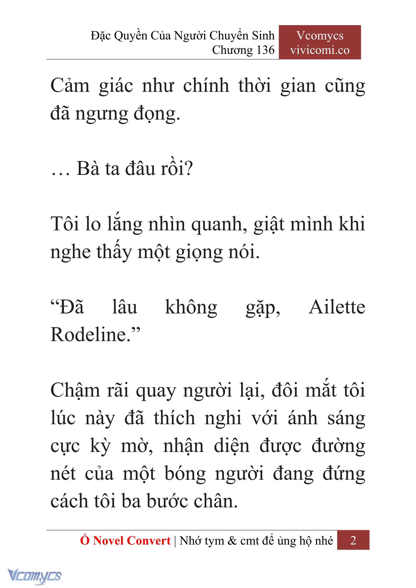 [Novel] Đặc Quyền Của Người Chuyển Sinh Chapter 136 - Trang 5