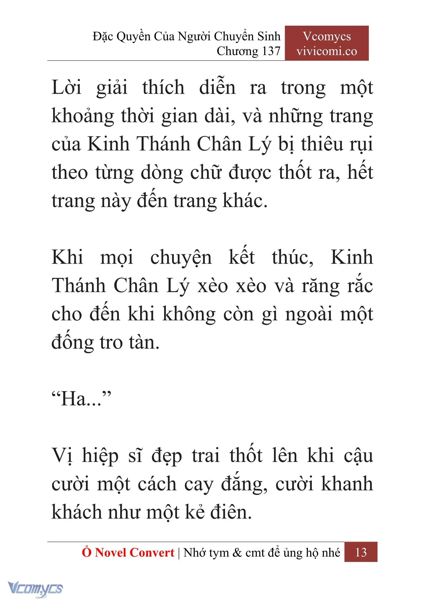 [Novel] Đặc Quyền Của Người Chuyển Sinh Chapter 137 - Trang 16