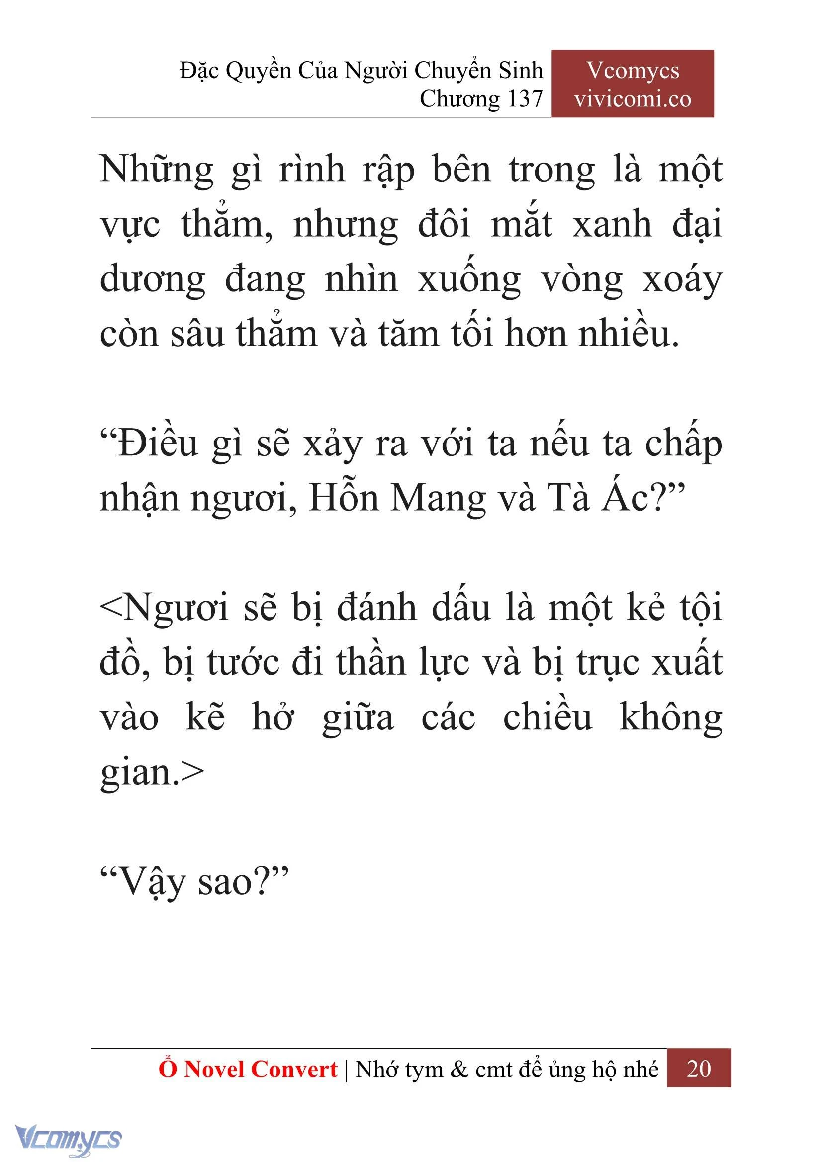 [Novel] Đặc Quyền Của Người Chuyển Sinh Chapter 137 - Trang 23