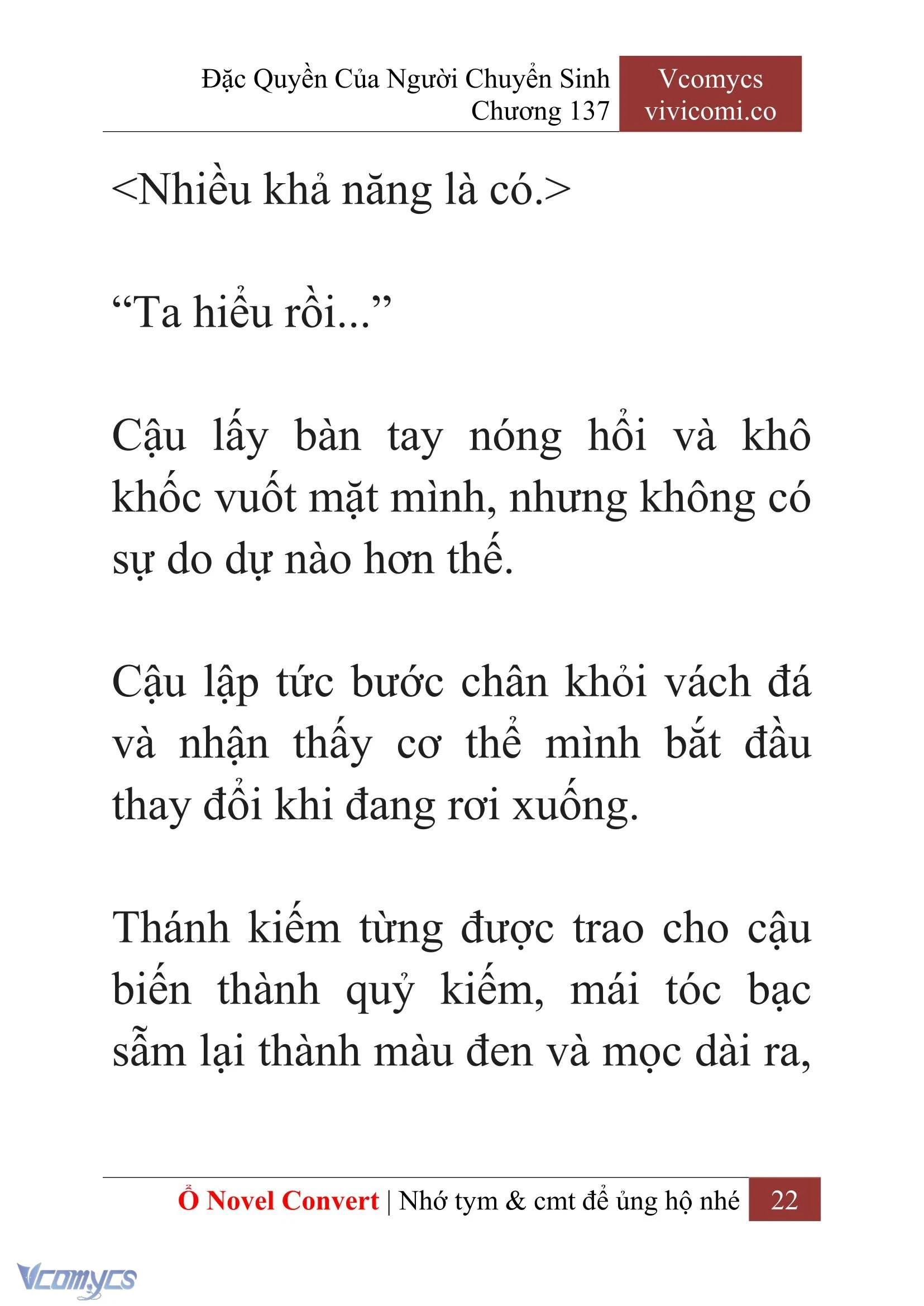 [Novel] Đặc Quyền Của Người Chuyển Sinh Chapter 137 - Trang 25