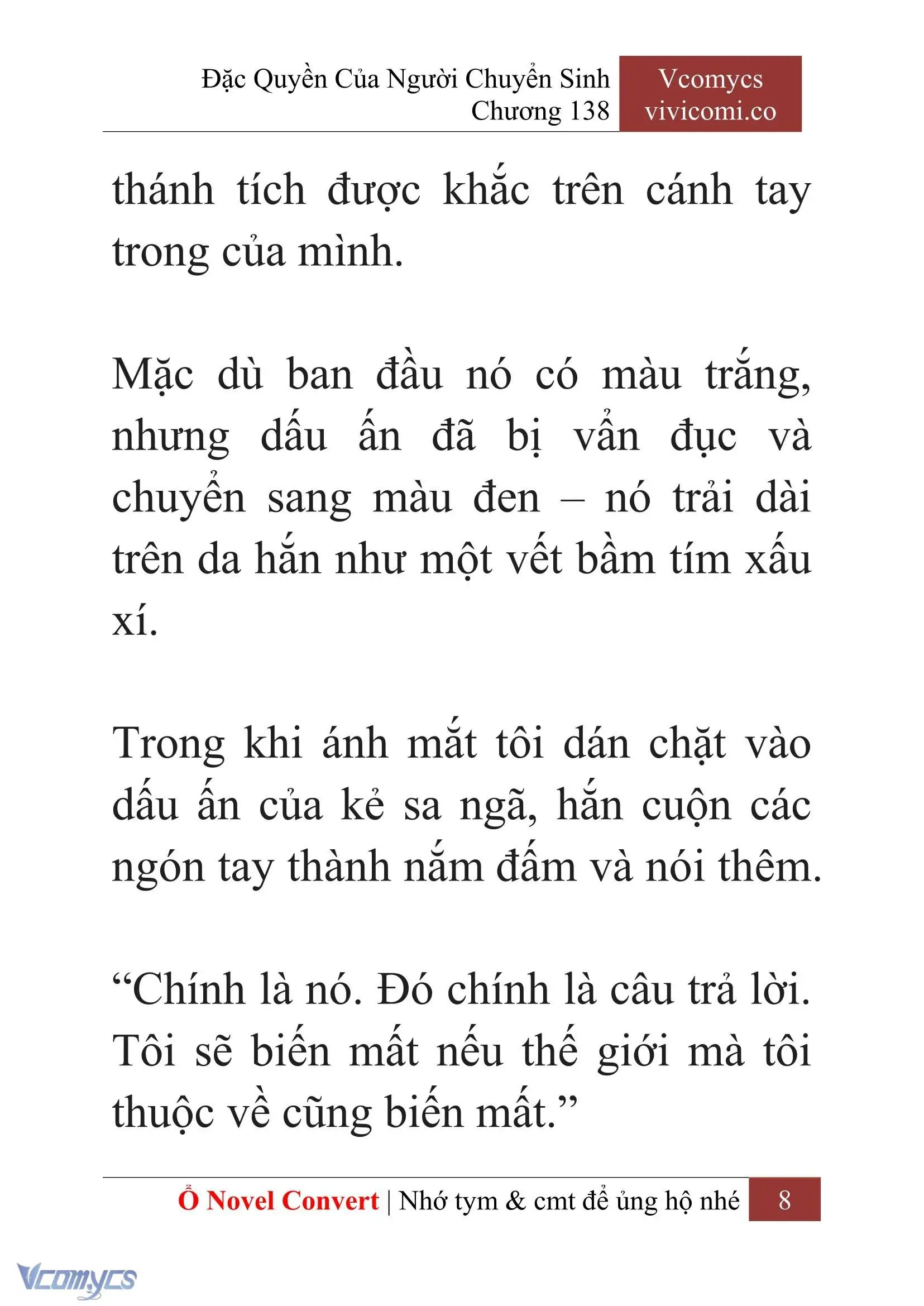[Novel] Đặc Quyền Của Người Chuyển Sinh Chapter 138 - Trang 11