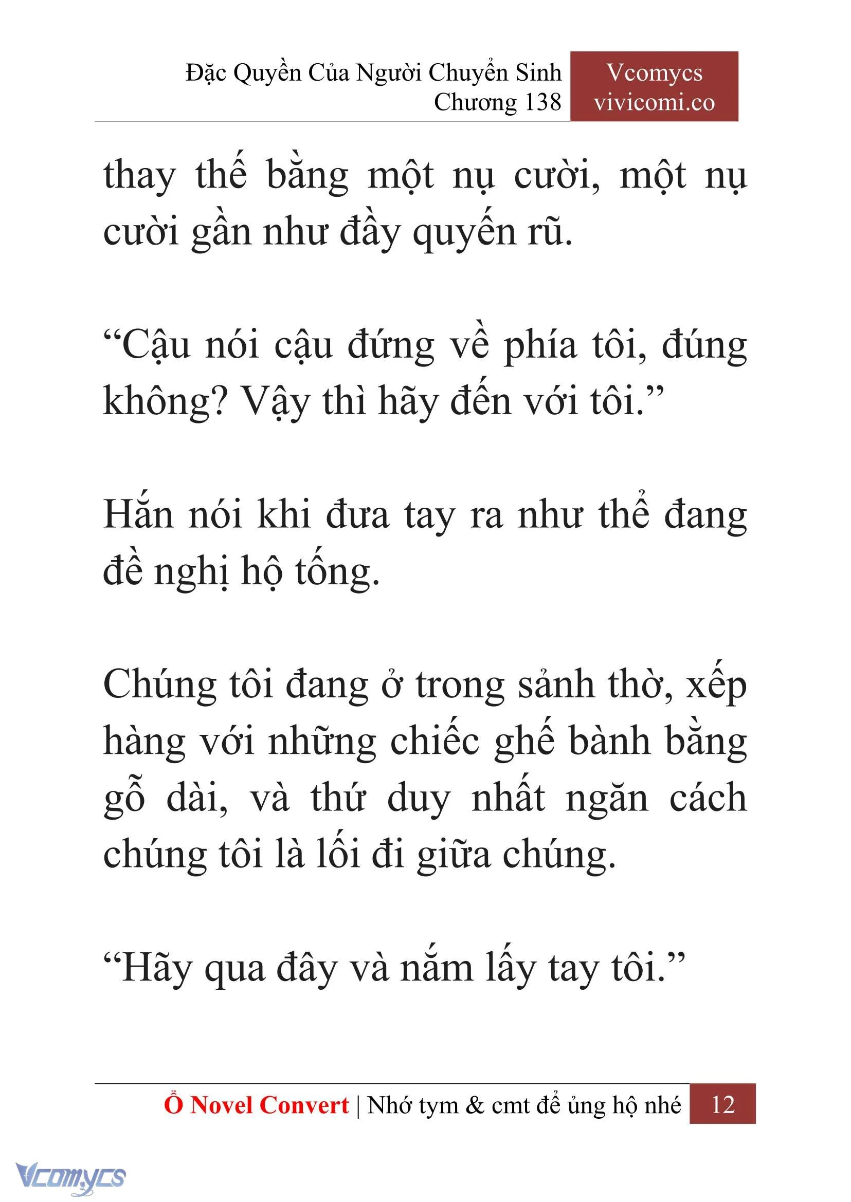 [Novel] Đặc Quyền Của Người Chuyển Sinh Chapter 138 - Trang 15