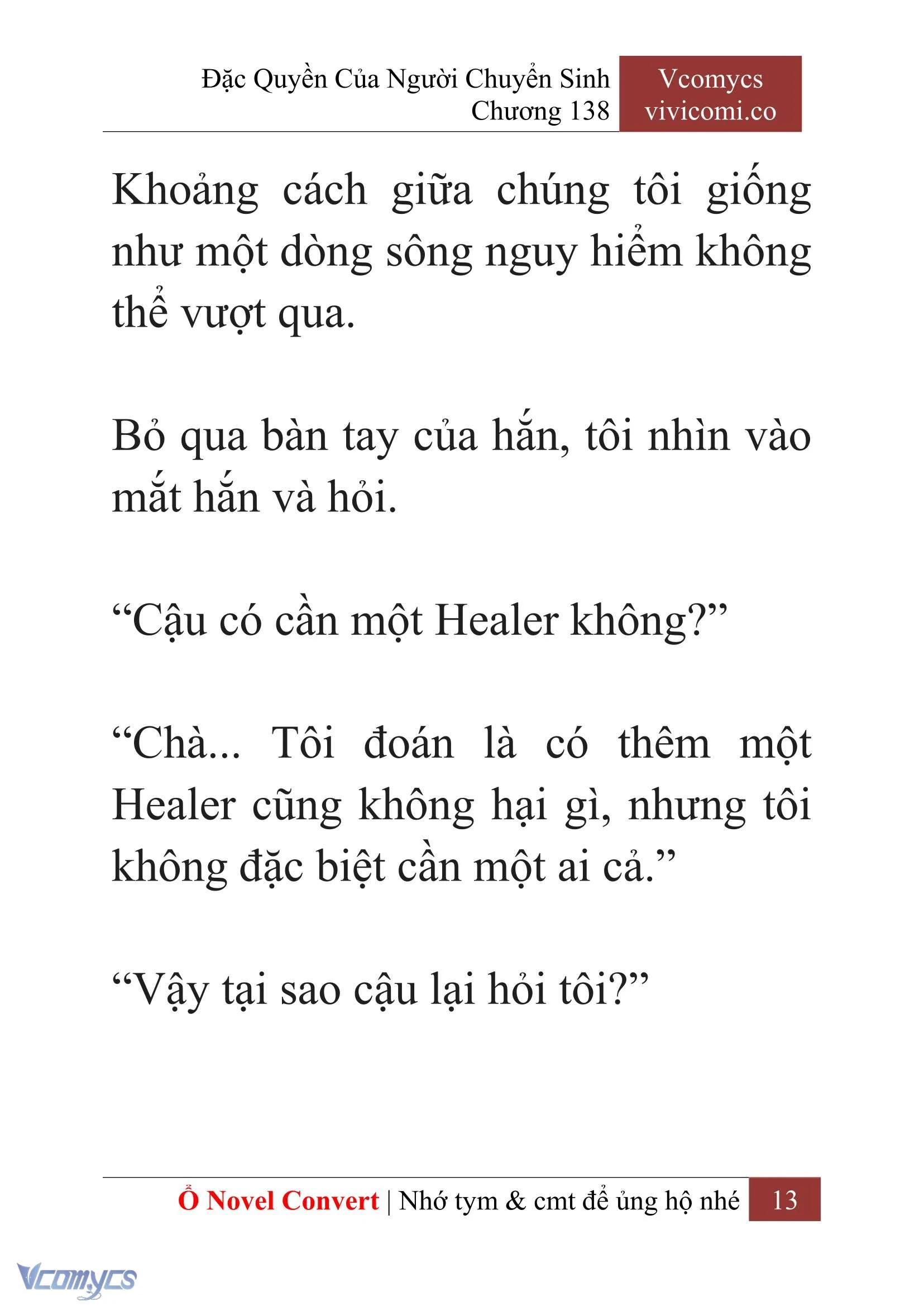 [Novel] Đặc Quyền Của Người Chuyển Sinh Chapter 138 - Trang 16