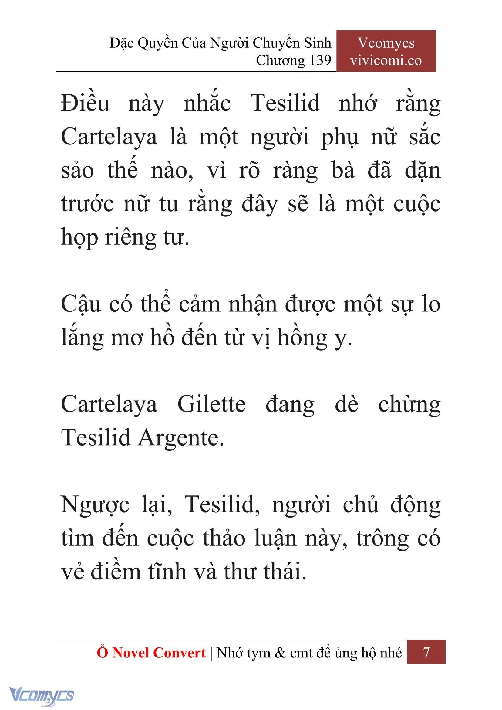 [Novel] Đặc Quyền Của Người Chuyển Sinh Chapter 139 - Trang 10