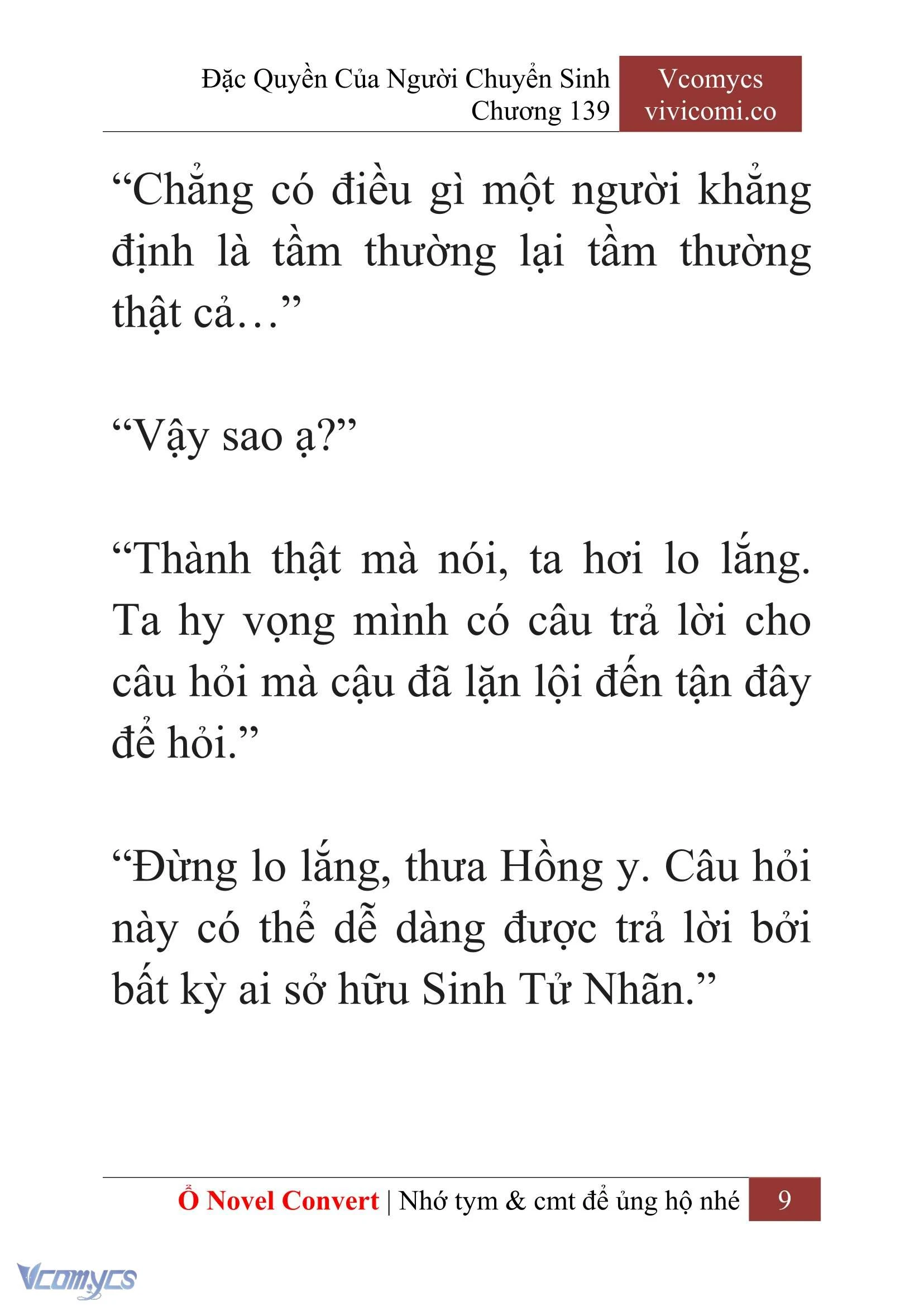 [Novel] Đặc Quyền Của Người Chuyển Sinh Chapter 139 - Trang 12