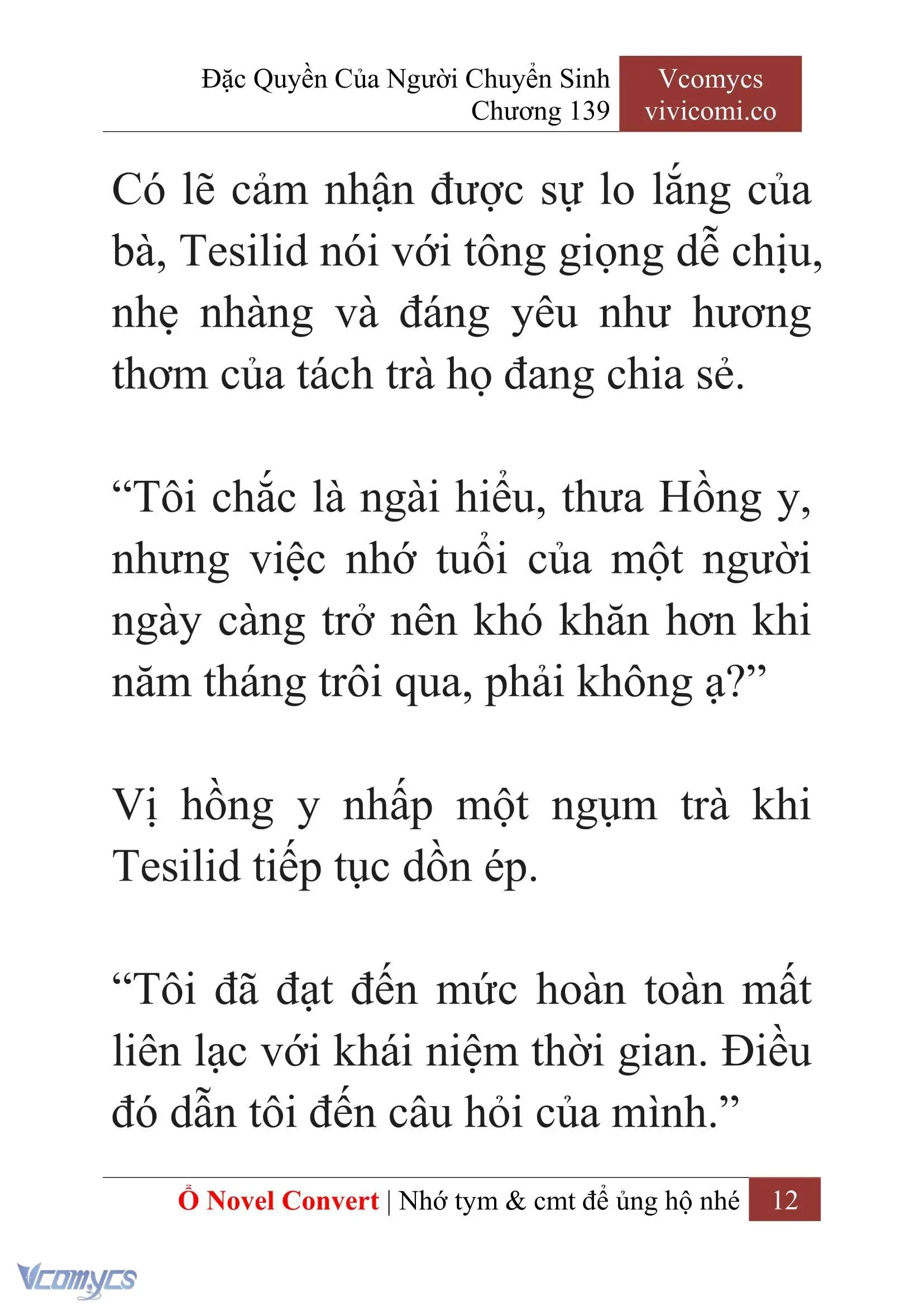 [Novel] Đặc Quyền Của Người Chuyển Sinh Chapter 139 - Trang 15