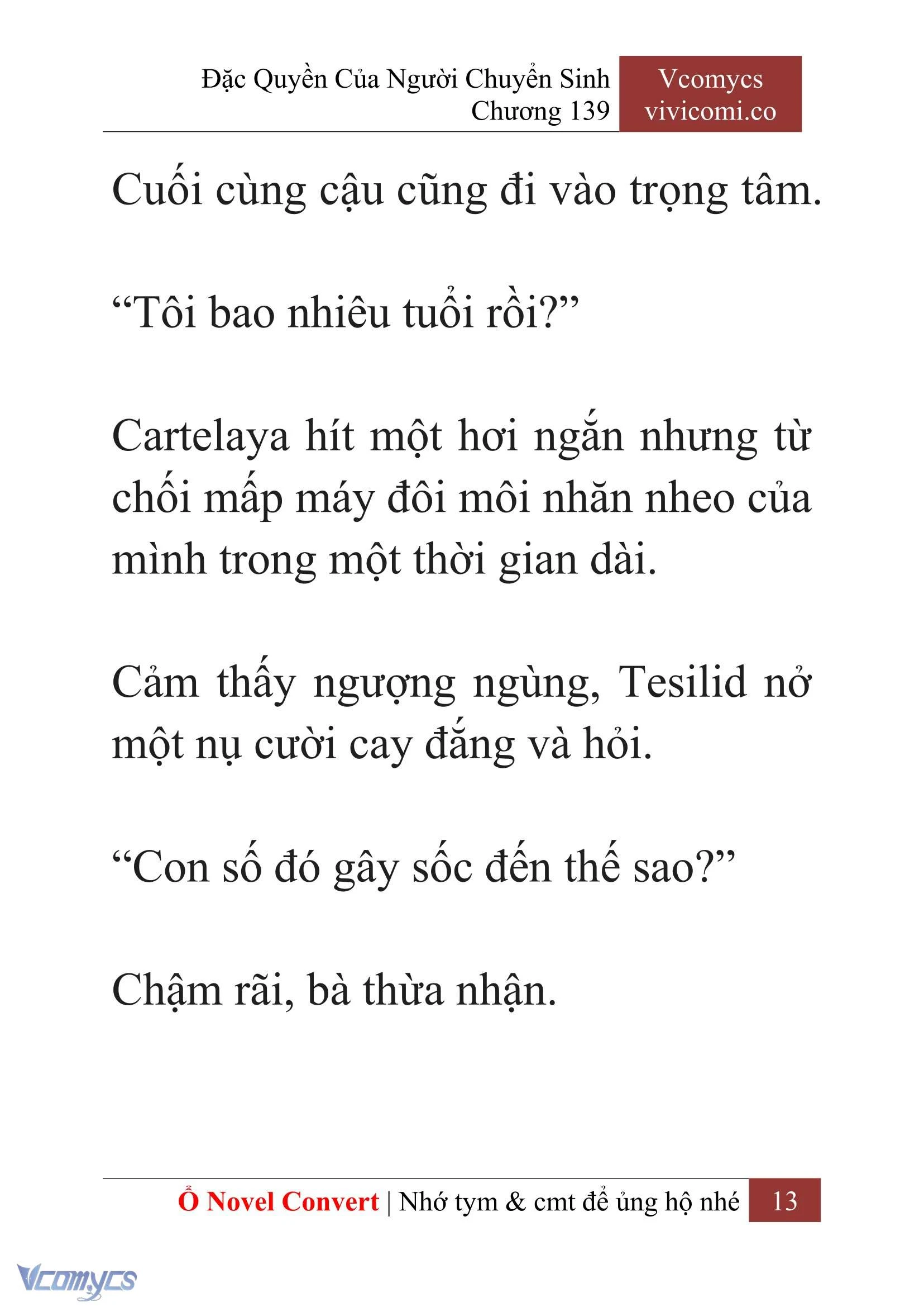 [Novel] Đặc Quyền Của Người Chuyển Sinh Chapter 139 - Trang 16