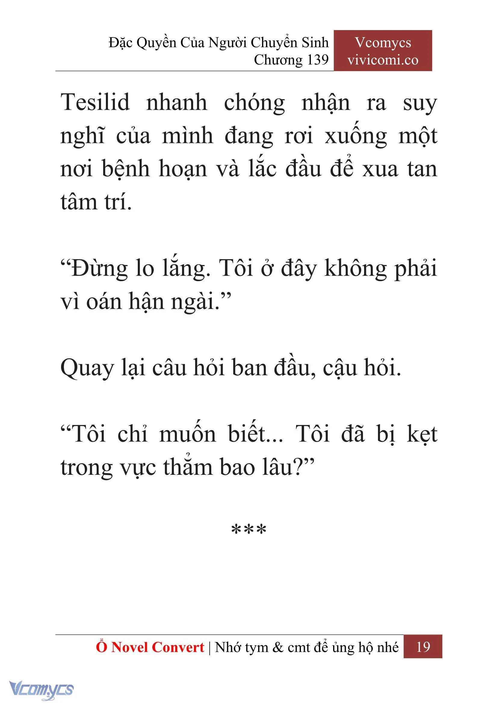 [Novel] Đặc Quyền Của Người Chuyển Sinh Chapter 139 - Trang 22