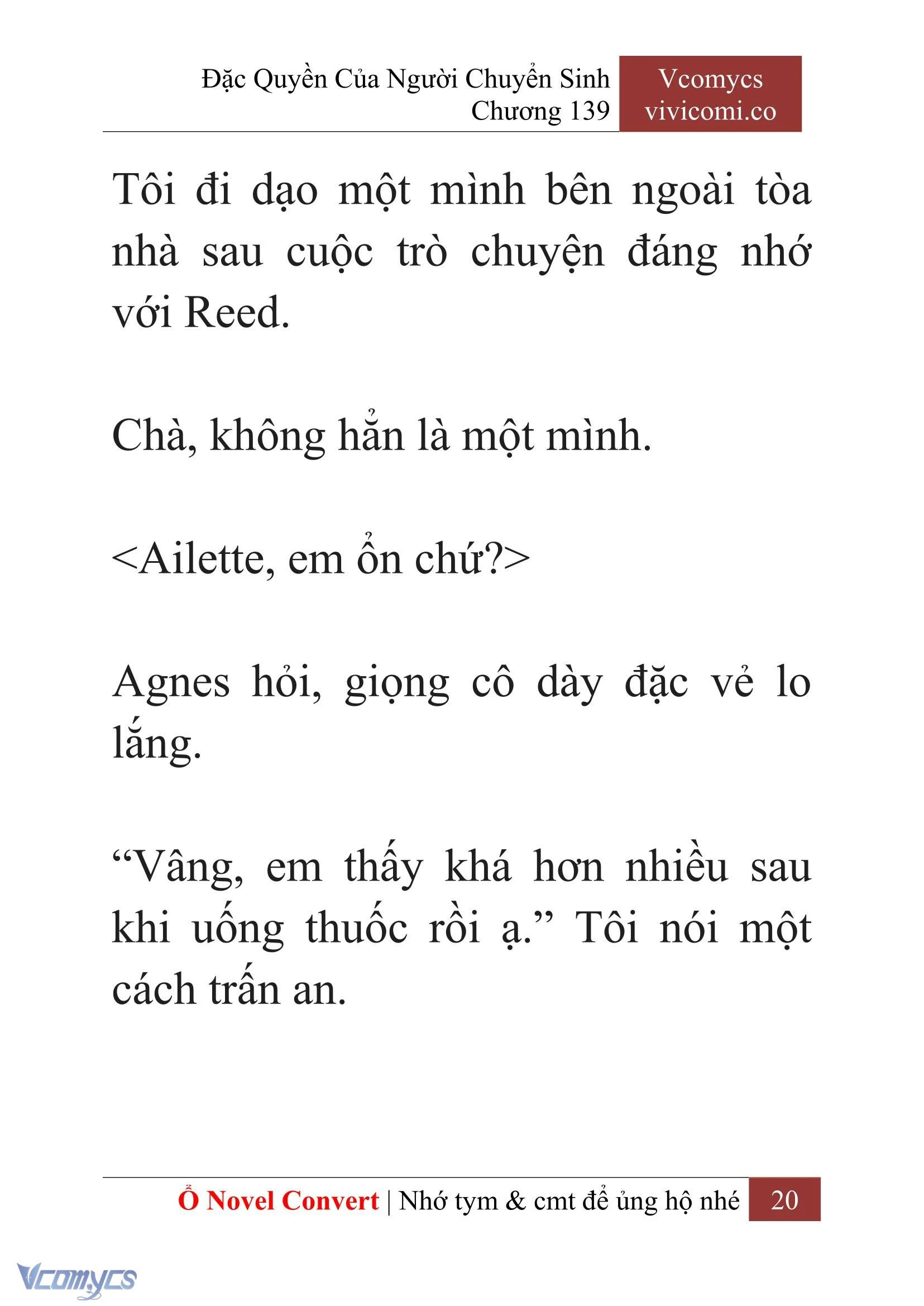 [Novel] Đặc Quyền Của Người Chuyển Sinh Chapter 139 - Trang 23