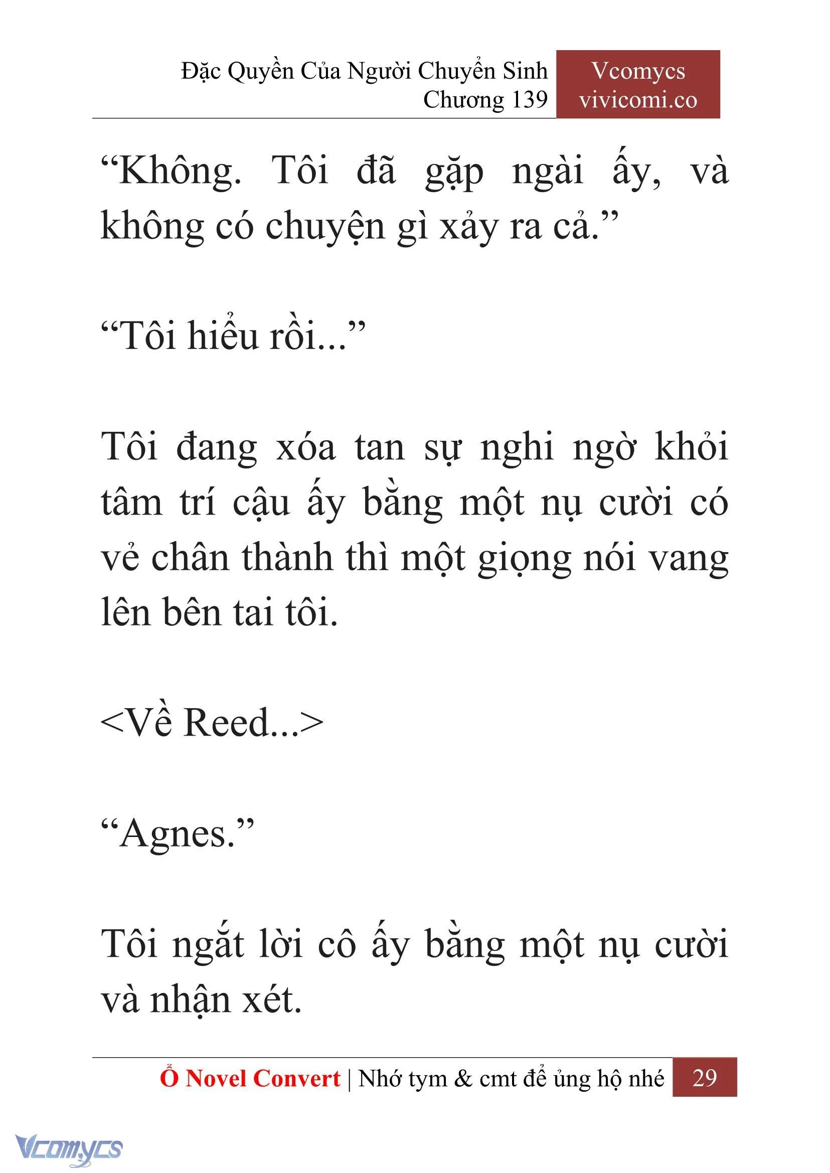 [Novel] Đặc Quyền Của Người Chuyển Sinh Chapter 139 - Trang 32