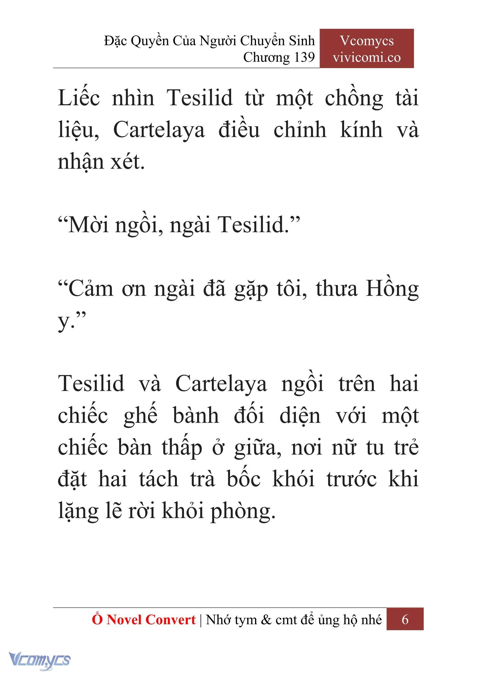 [Novel] Đặc Quyền Của Người Chuyển Sinh Chapter 139 - Trang 9