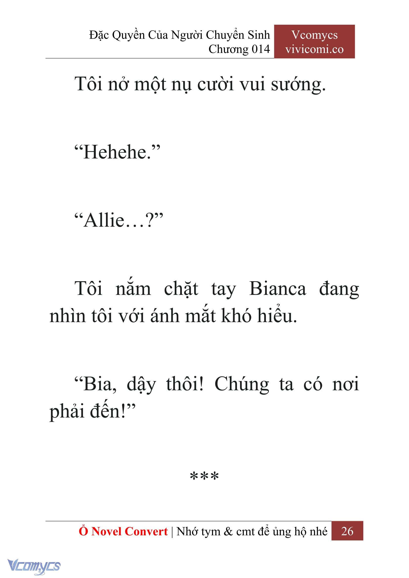 [Novel] Đặc Quyền Của Người Chuyển Sinh Chapter 14 - Trang 29