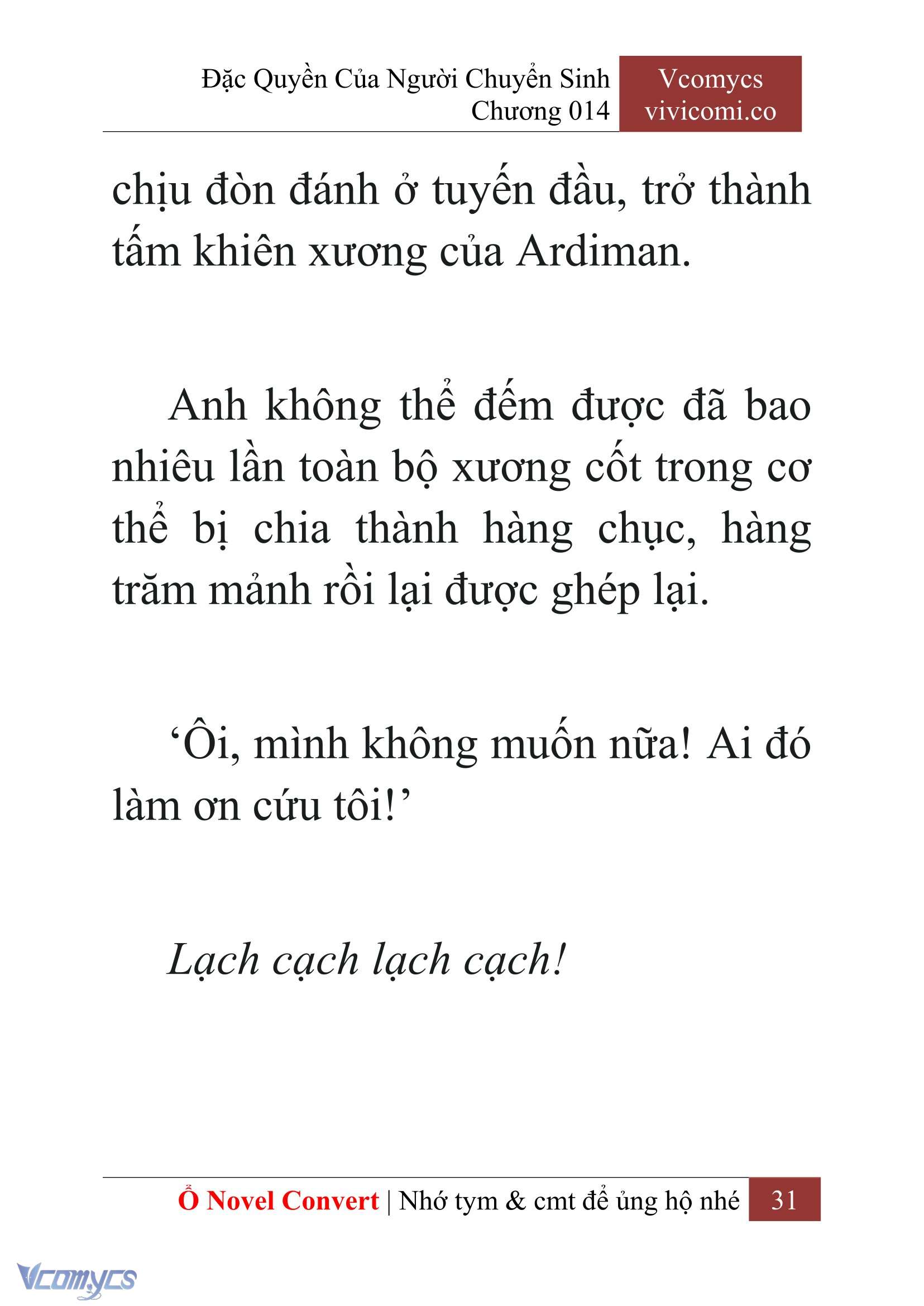 [Novel] Đặc Quyền Của Người Chuyển Sinh Chapter 14 - Trang 34