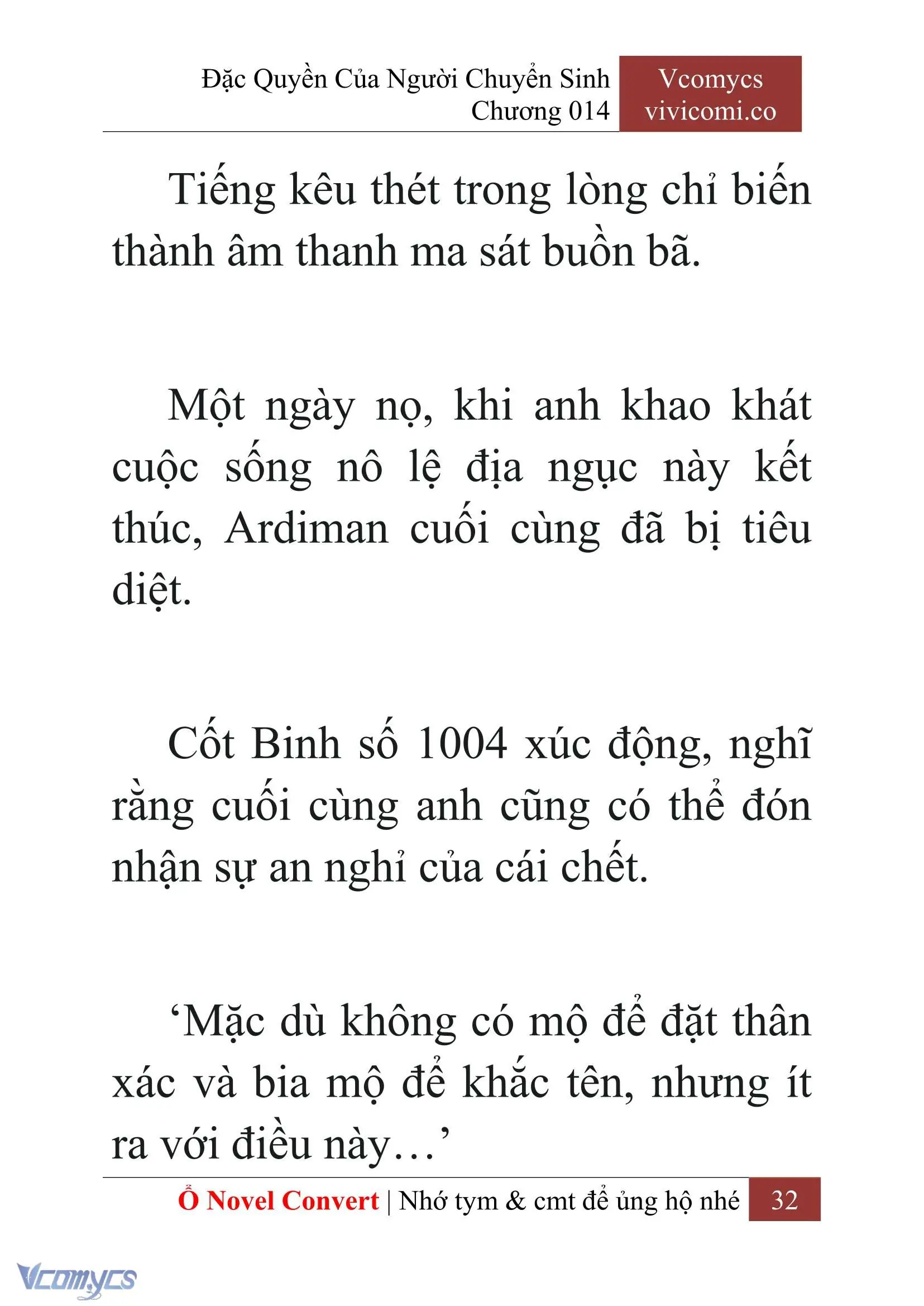 [Novel] Đặc Quyền Của Người Chuyển Sinh Chapter 14 - Trang 35