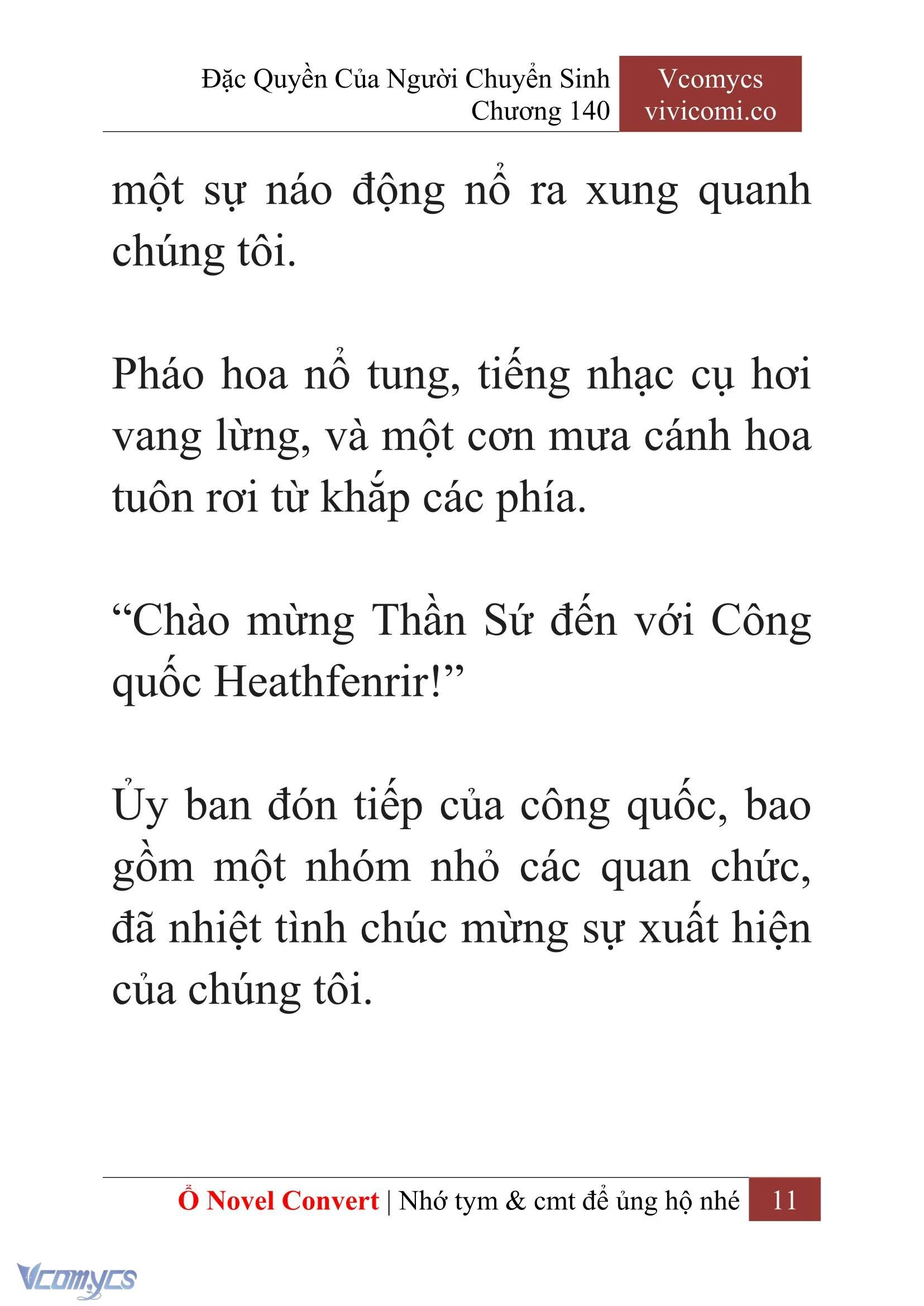 [Novel] Đặc Quyền Của Người Chuyển Sinh Chapter 140 - Trang 14