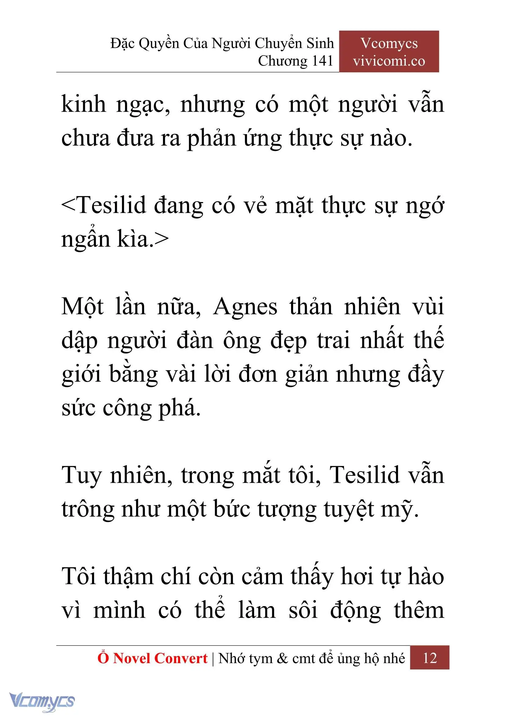 [Novel] Đặc Quyền Của Người Chuyển Sinh Chapter 141 - Trang 15