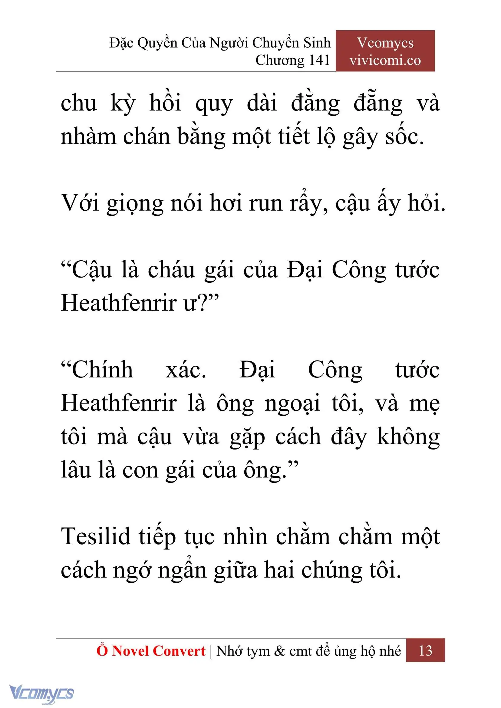 [Novel] Đặc Quyền Của Người Chuyển Sinh Chapter 141 - Trang 16