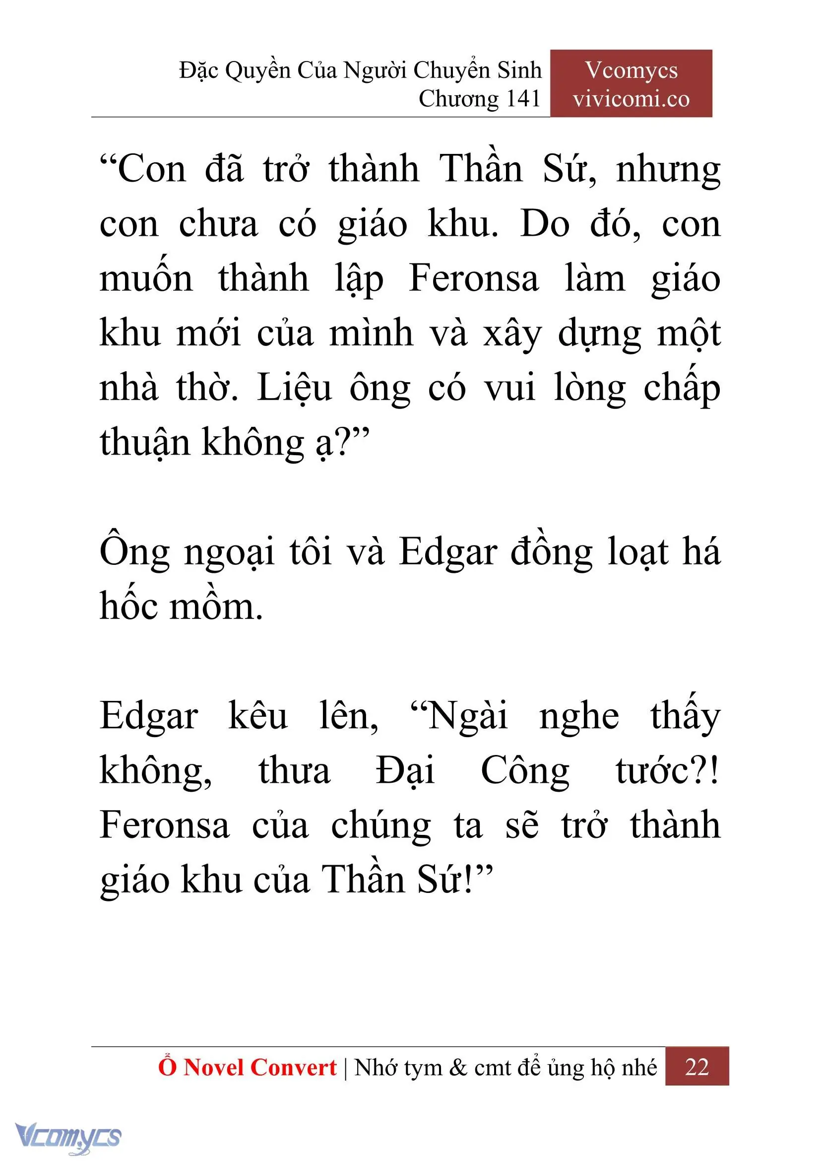 [Novel] Đặc Quyền Của Người Chuyển Sinh Chapter 141 - Trang 25