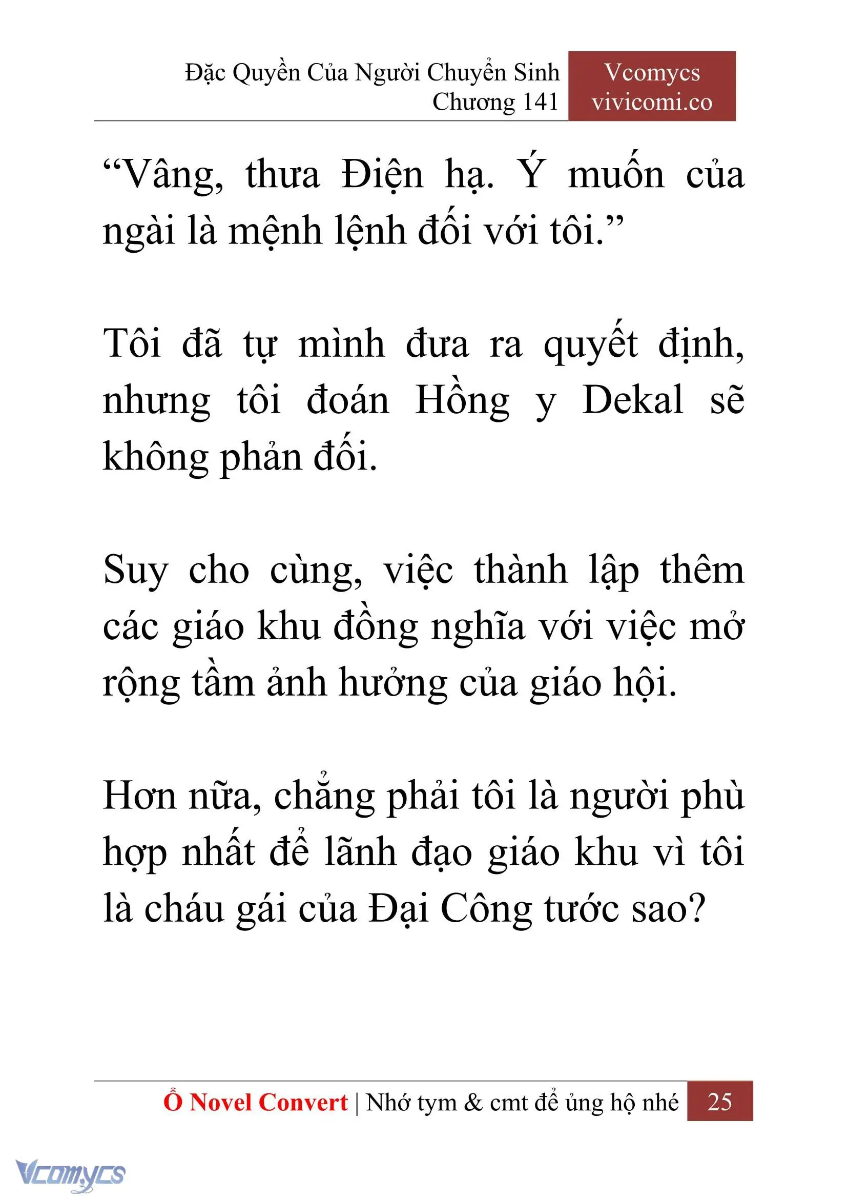 [Novel] Đặc Quyền Của Người Chuyển Sinh Chapter 141 - Trang 28
