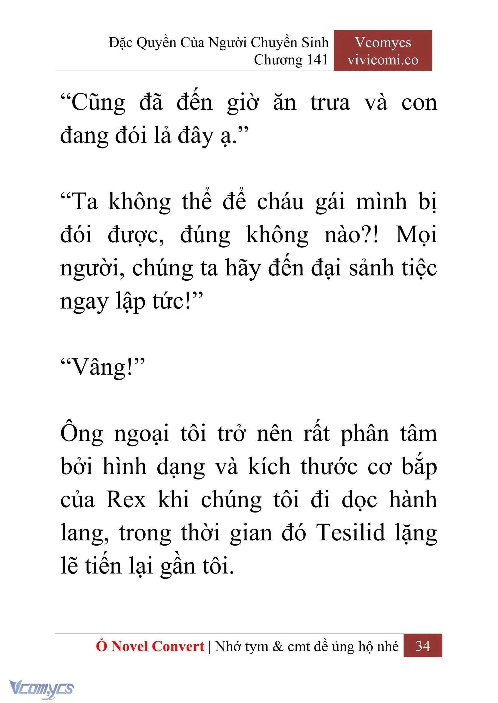 [Novel] Đặc Quyền Của Người Chuyển Sinh Chapter 141 - Trang 37