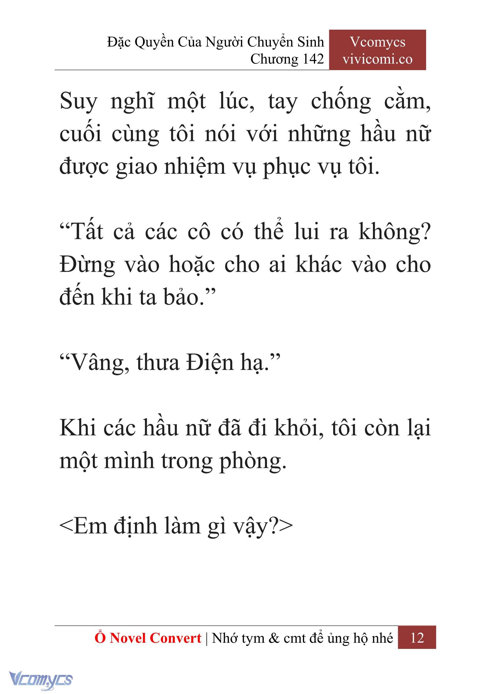 [Novel] Đặc Quyền Của Người Chuyển Sinh Chapter 142 - Trang 15