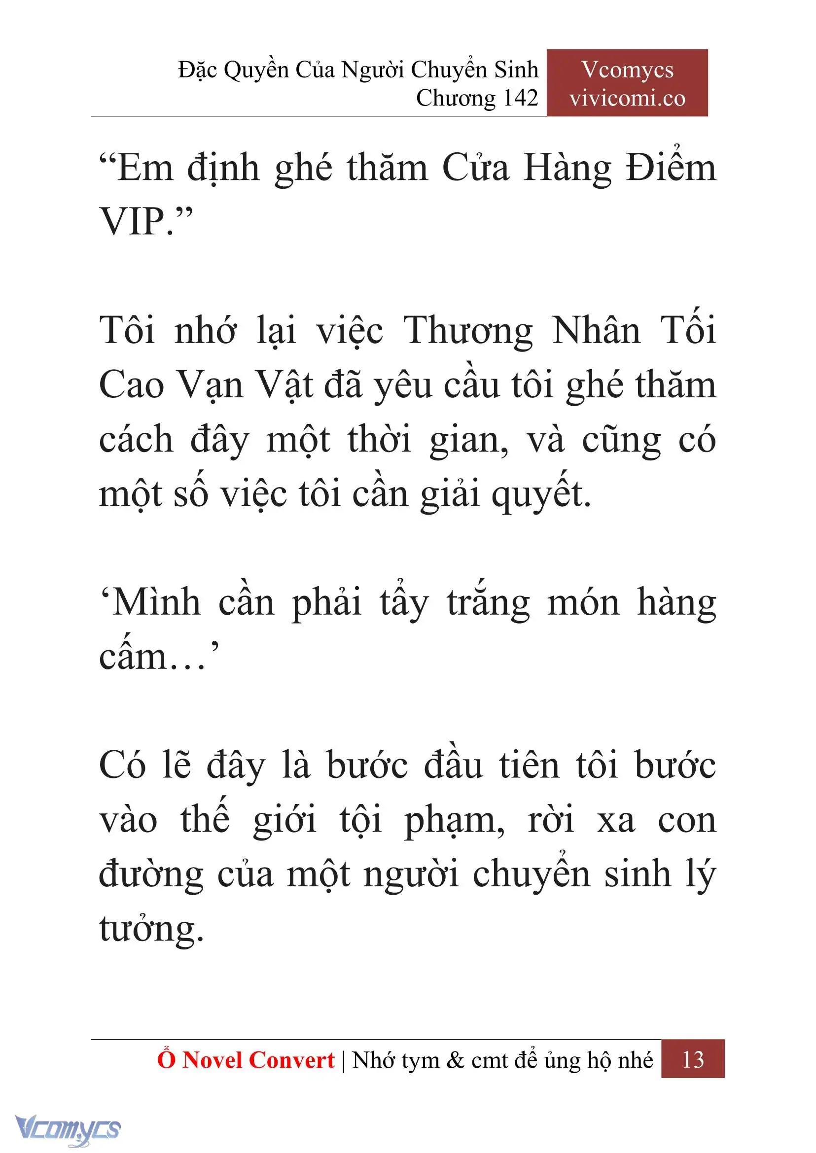 [Novel] Đặc Quyền Của Người Chuyển Sinh Chapter 142 - Trang 16