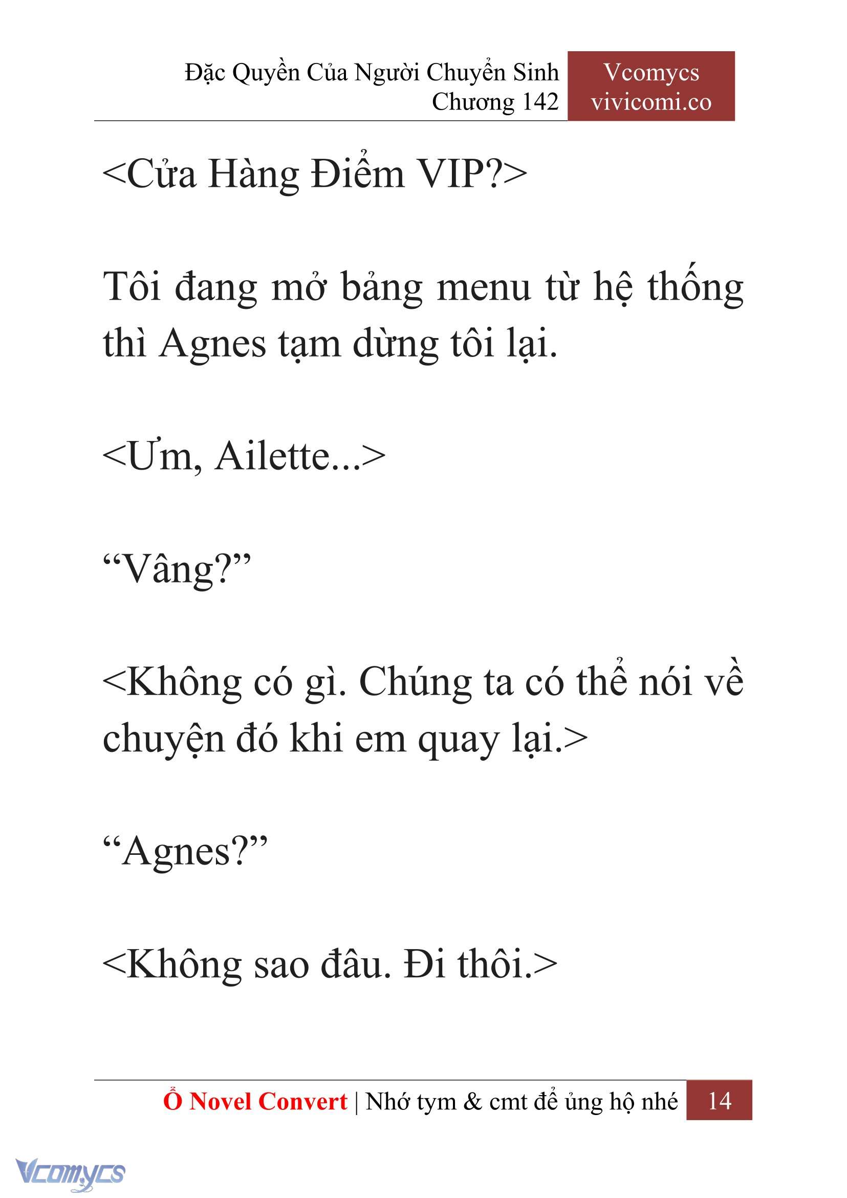 [Novel] Đặc Quyền Của Người Chuyển Sinh Chapter 142 - Trang 17