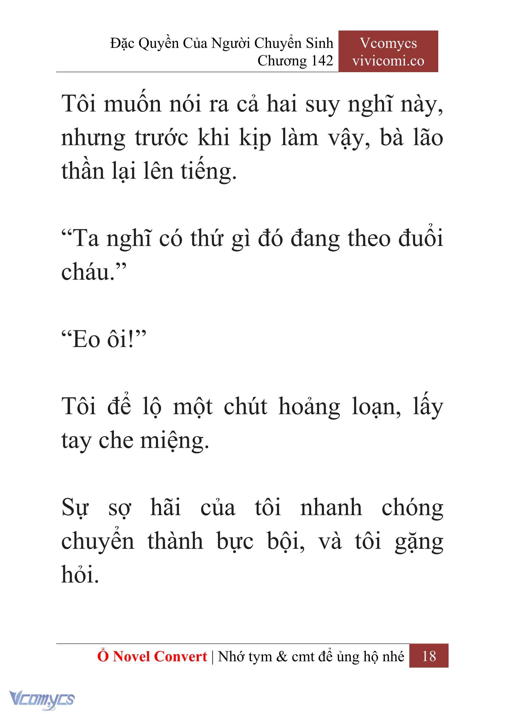 [Novel] Đặc Quyền Của Người Chuyển Sinh Chapter 142 - Trang 21