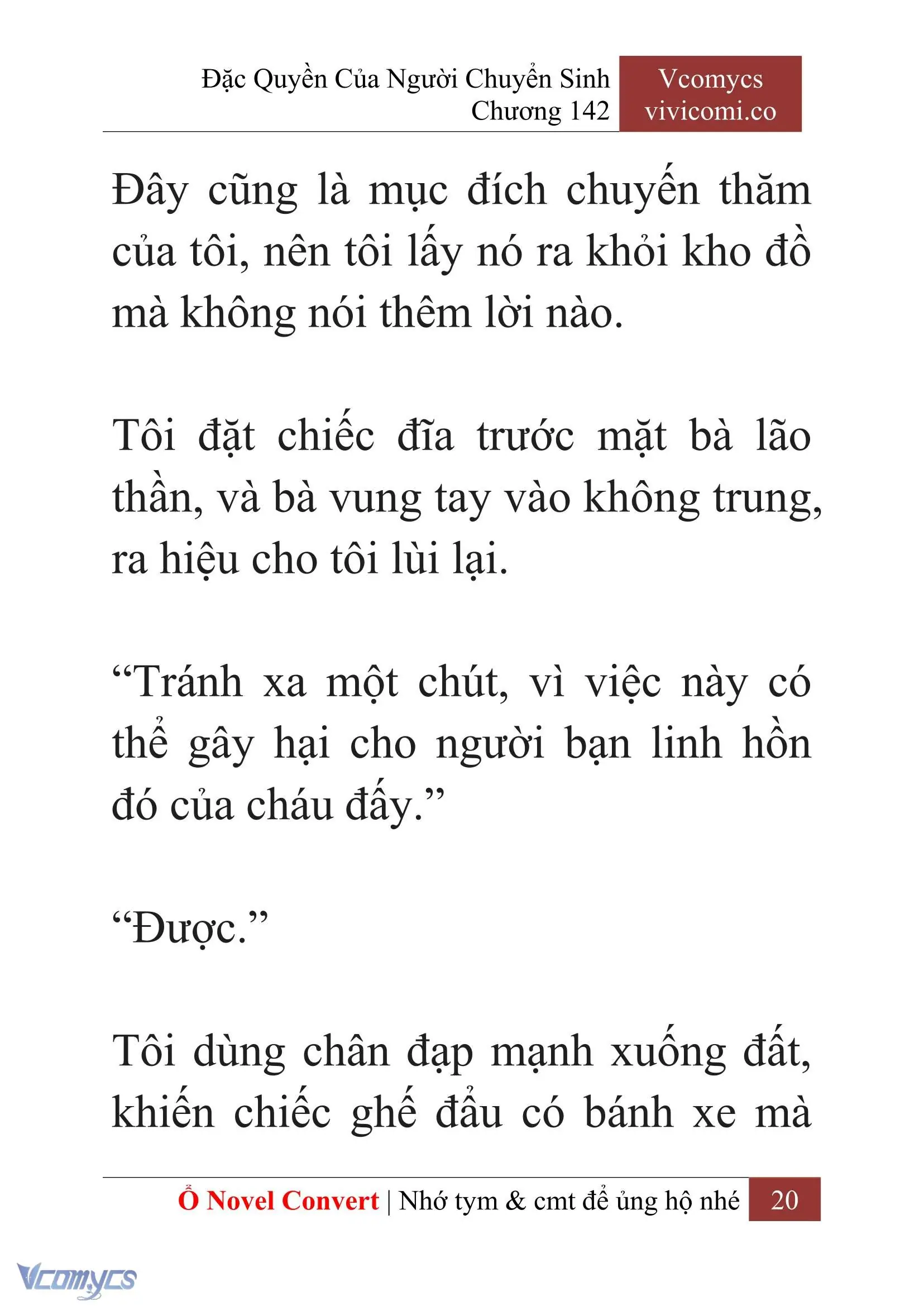 [Novel] Đặc Quyền Của Người Chuyển Sinh Chapter 142 - Trang 23