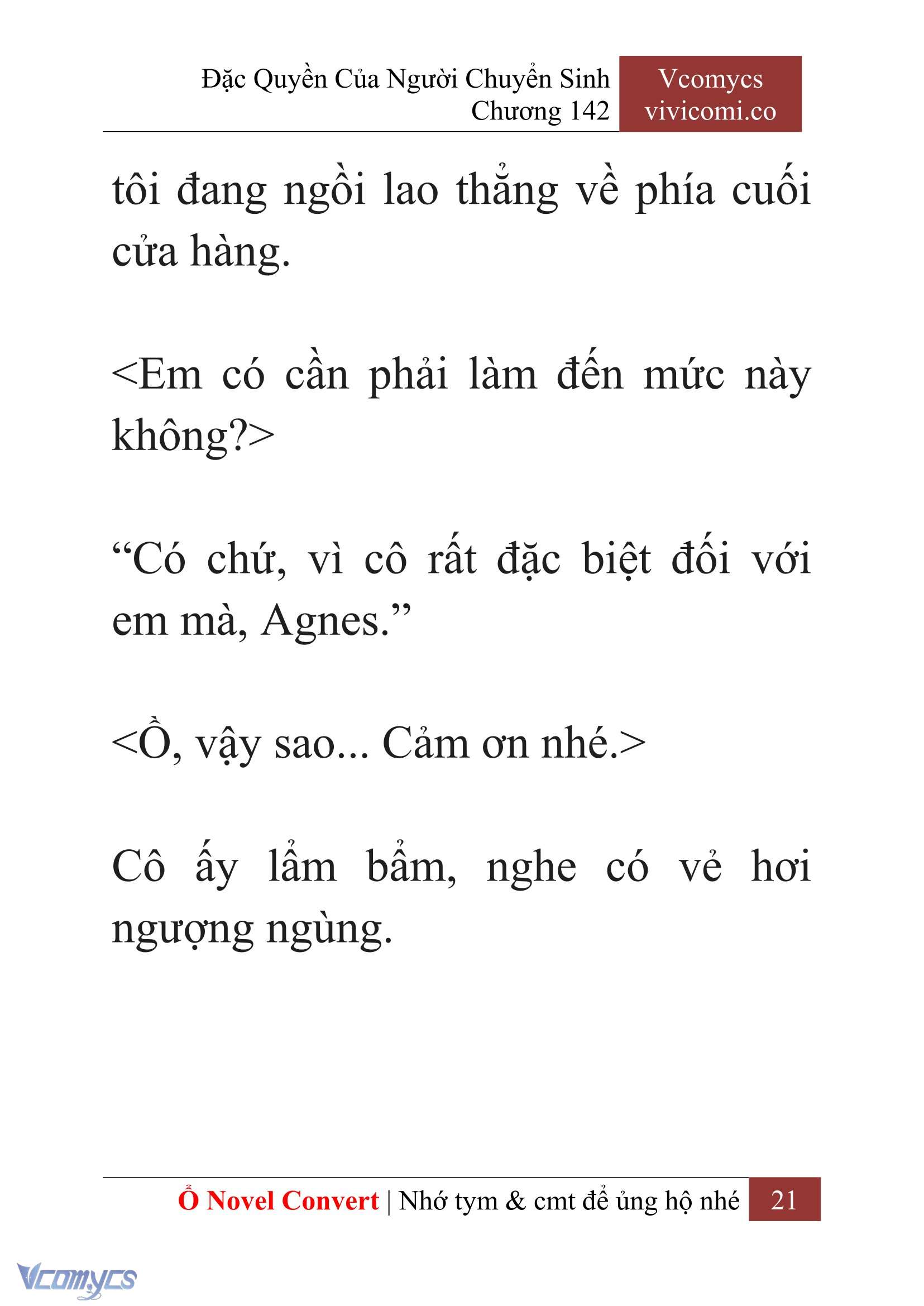 [Novel] Đặc Quyền Của Người Chuyển Sinh Chapter 142 - Trang 24