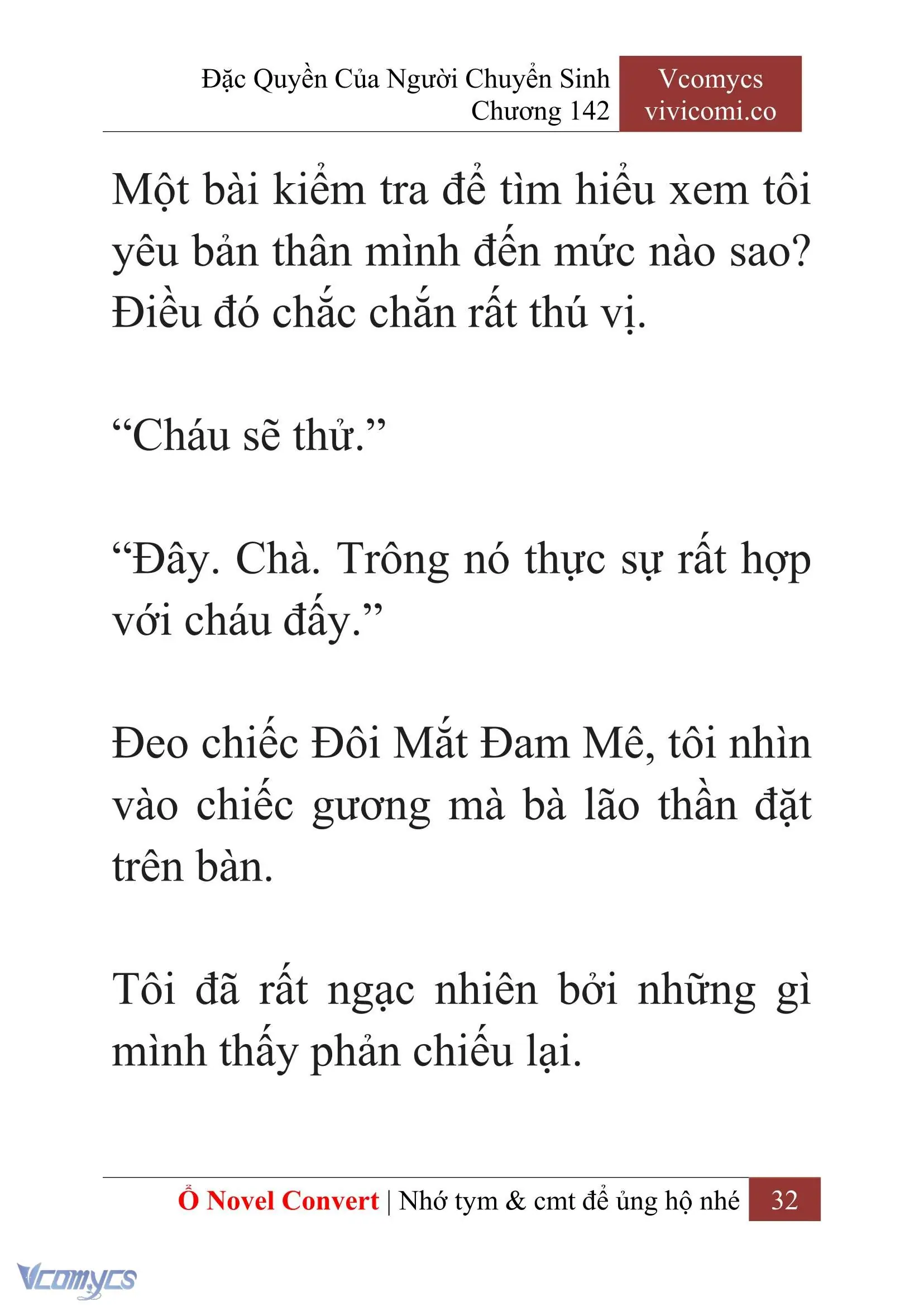 [Novel] Đặc Quyền Của Người Chuyển Sinh Chapter 142 - Trang 35