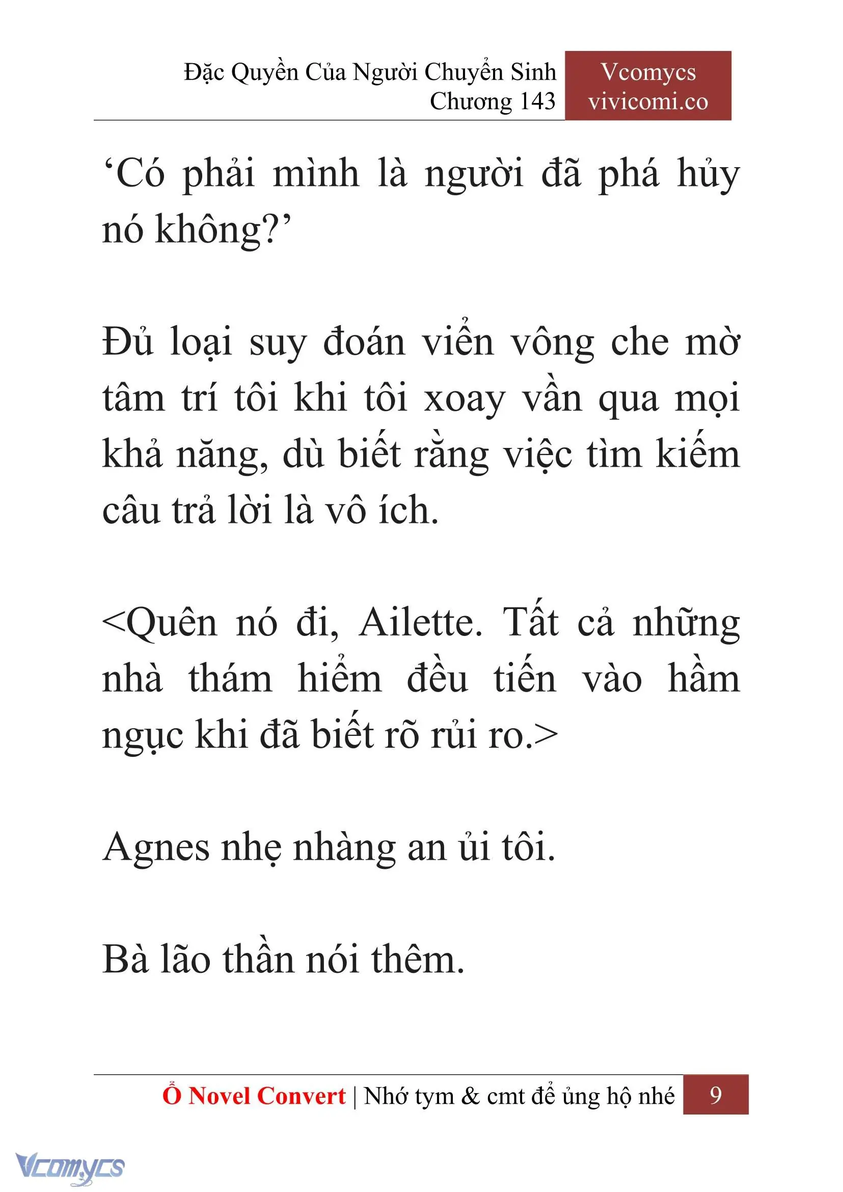 [Novel] Đặc Quyền Của Người Chuyển Sinh Chapter 143 - Trang 12