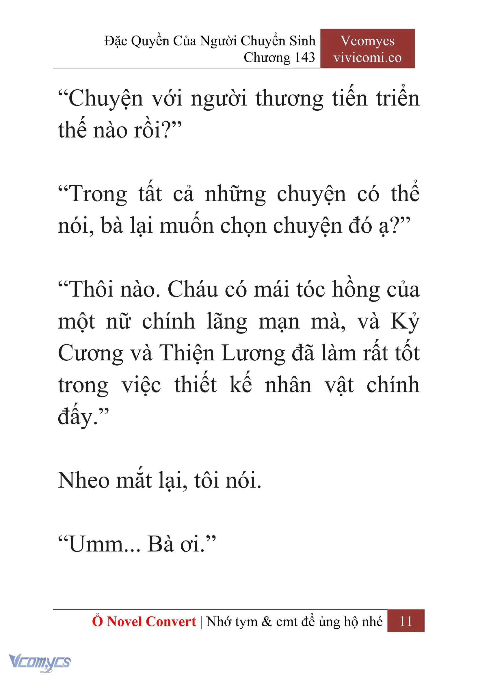 [Novel] Đặc Quyền Của Người Chuyển Sinh Chapter 143 - Trang 14