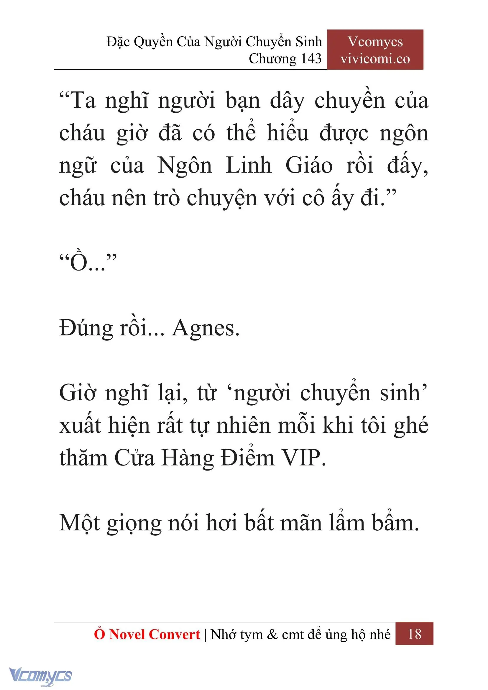 [Novel] Đặc Quyền Của Người Chuyển Sinh Chapter 143 - Trang 21